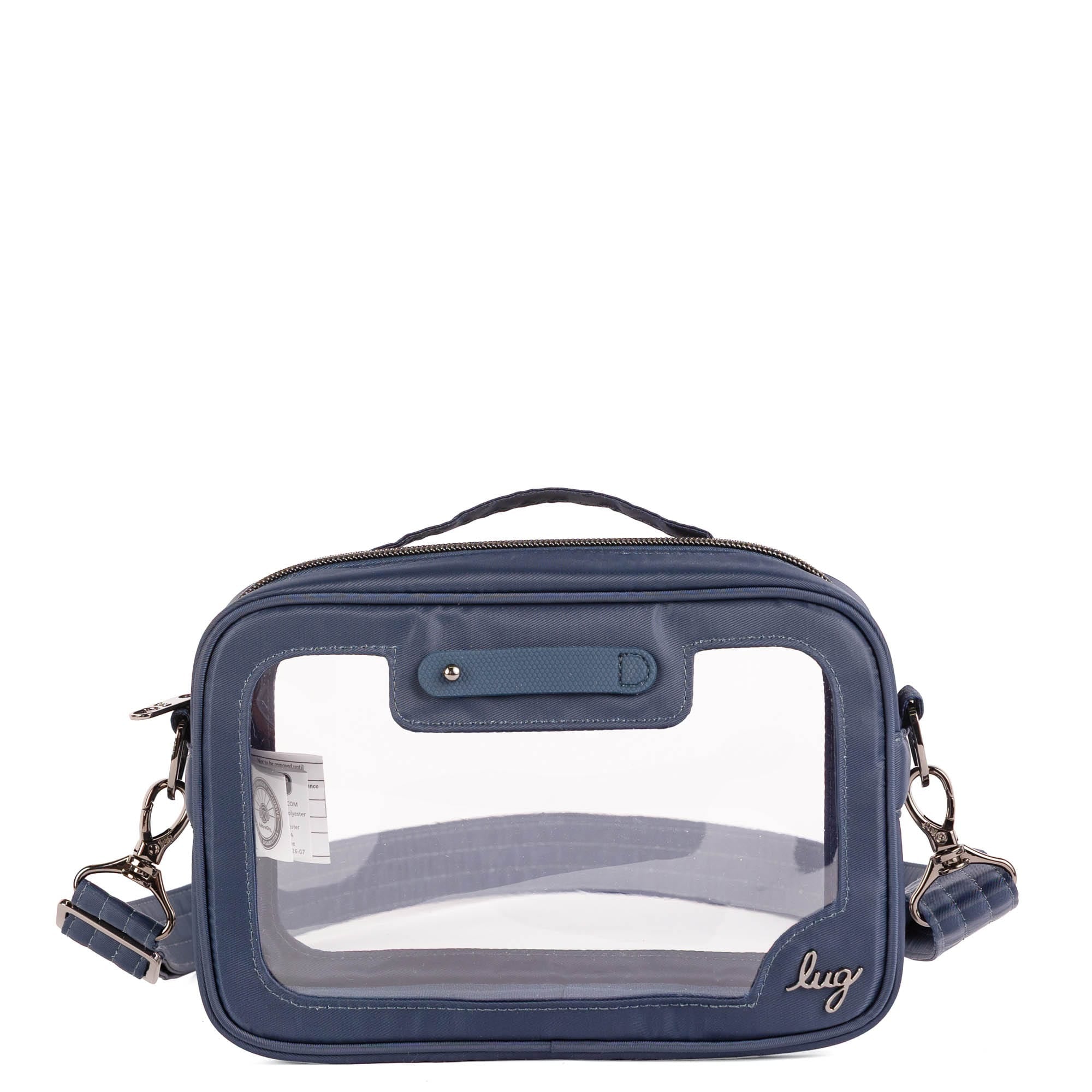 Carriage Clearview Crossbody Bag - INDIGO - 26447_CarriageClearview_Indigo_Angle_01