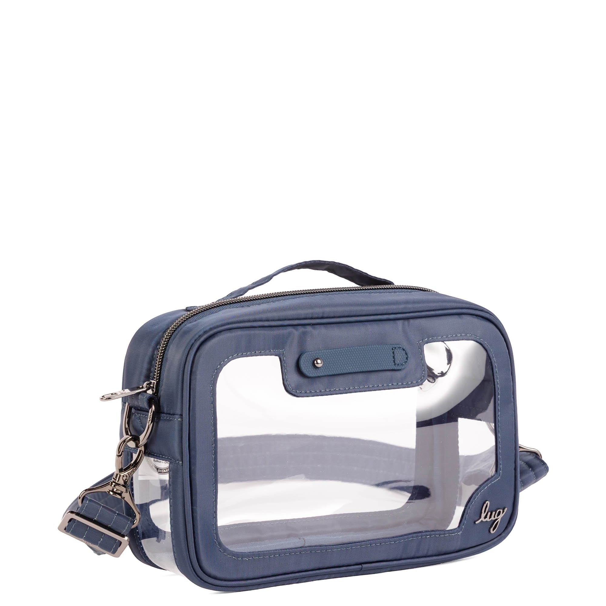 Carriage Clearview Crossbody Bag - INDIGO - 26447_CarriageClearview_Indigo_Angle_02