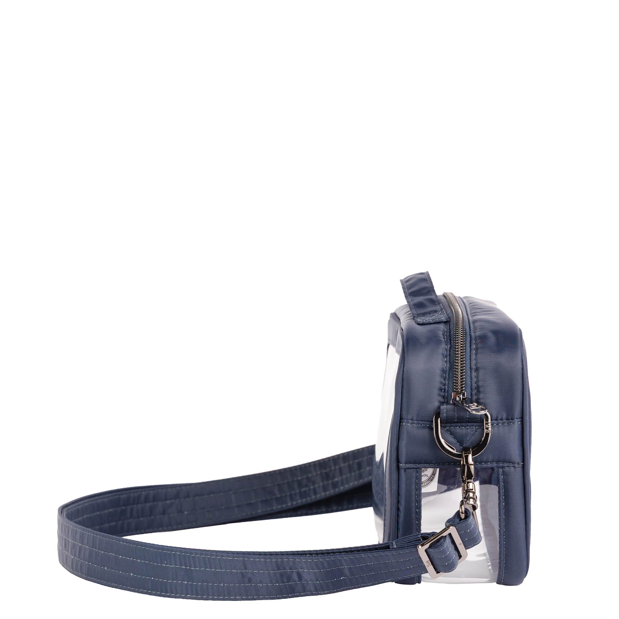 Carriage Clearview Crossbody Bag - INDIGO - 26447_CarriageClearview_Indigo_Angle_03