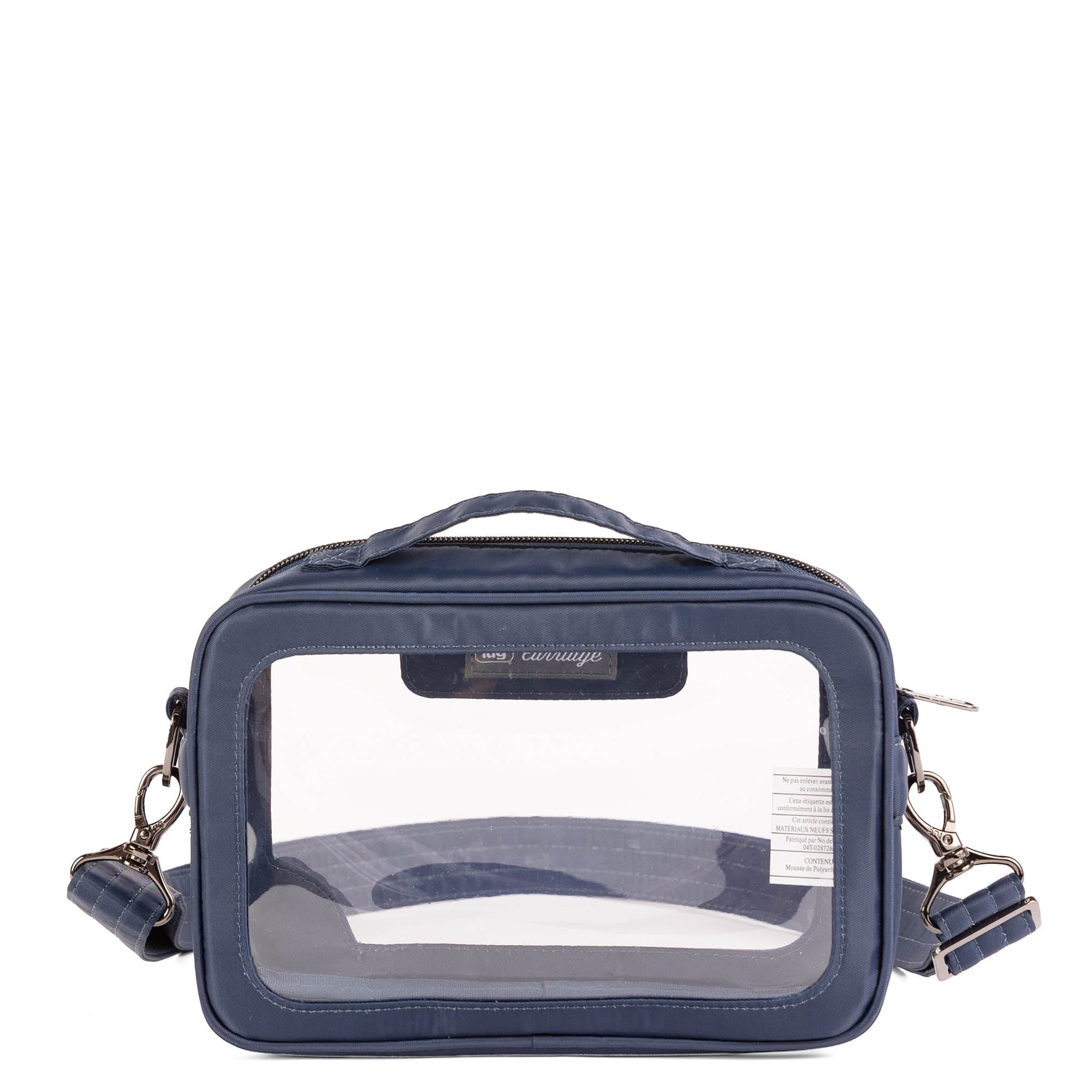 Carriage Clearview Crossbody Bag - INDIGO - 26447_CarriageClearview_Indigo_Angle_04