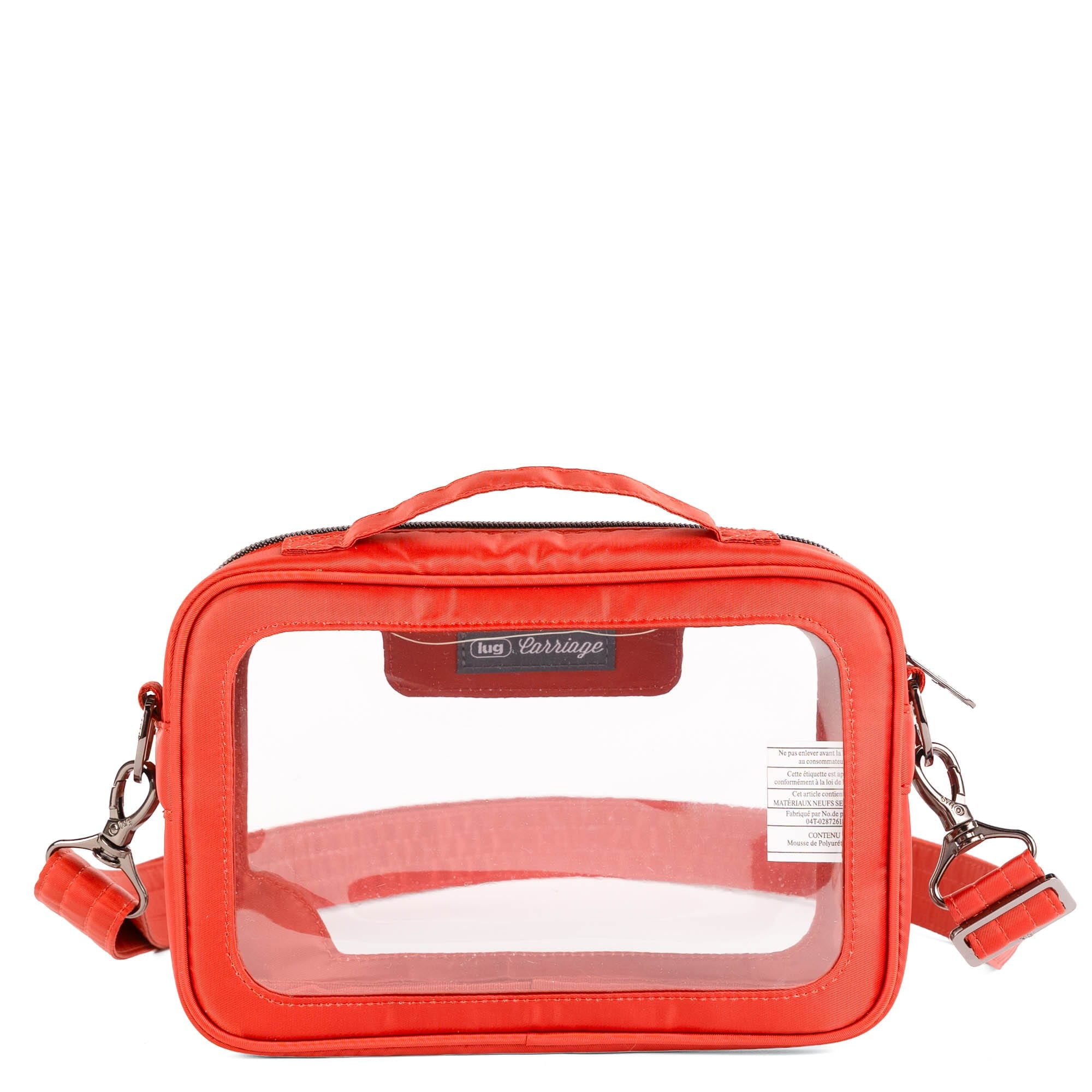 Carriage Clearview Crossbody Bag - SPICE ORANGE - 26449_CarriageClearview_SpiceOrange_Angle_04