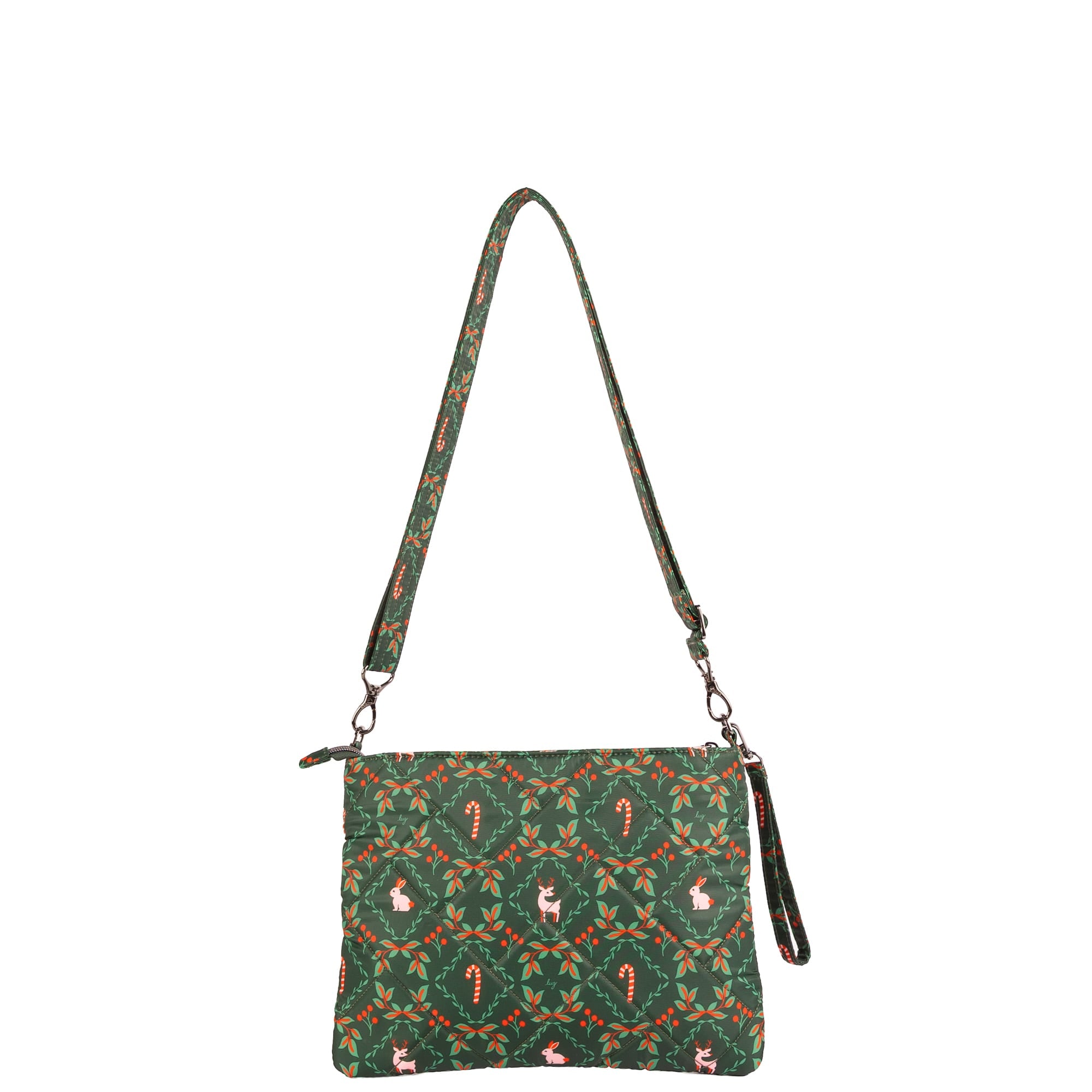 Dazzle SE Crossbody Bag with Charm Bar - HOLIDAY FOREST - 26451_DazzleSE_HolidayForest_Angle_04