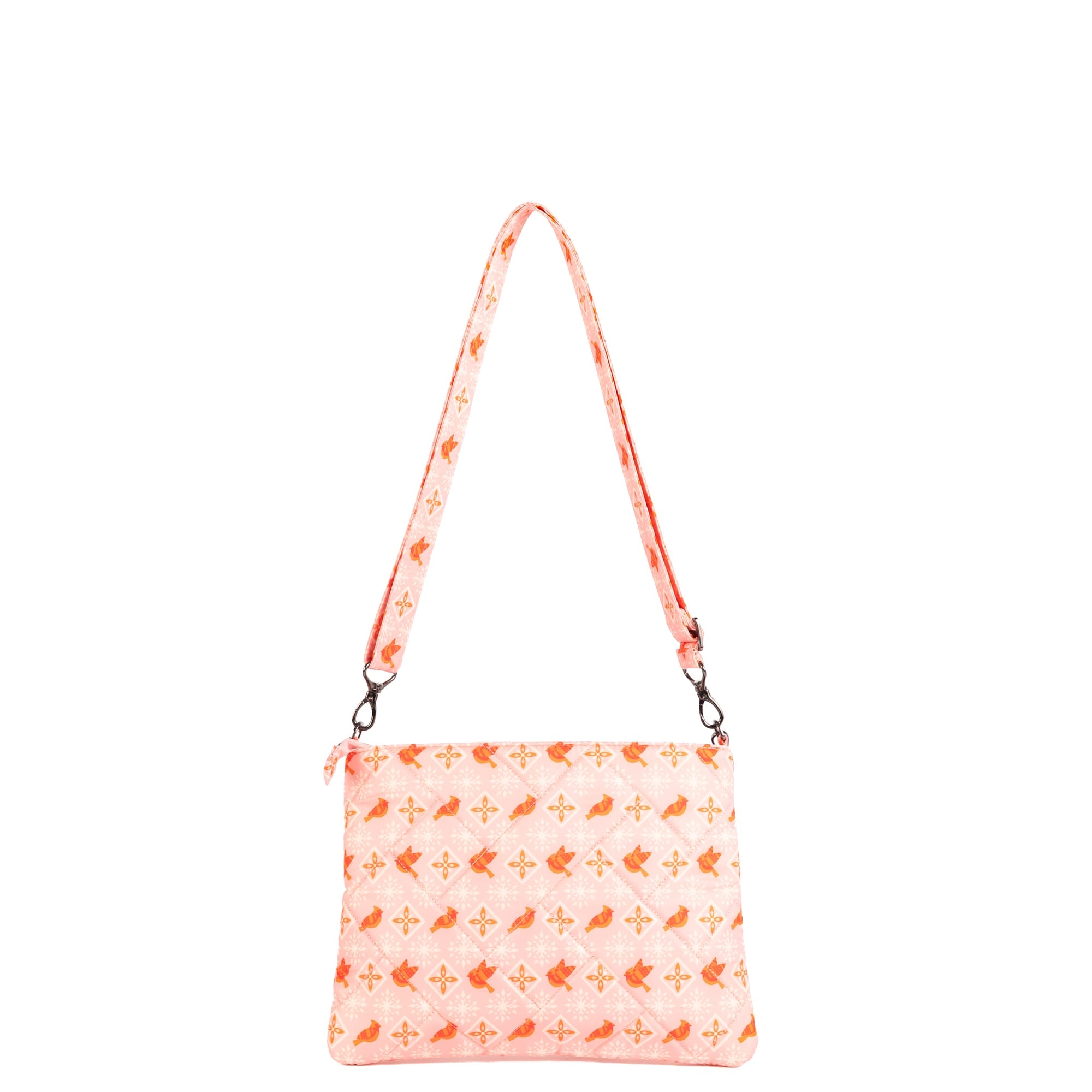 Dazzle SE Crossbody Bag with Charm Bar - FAIR ISLES CARDINALS RED - 26452_DazzleSE_FairIslesCardinalsRed_Angle_04