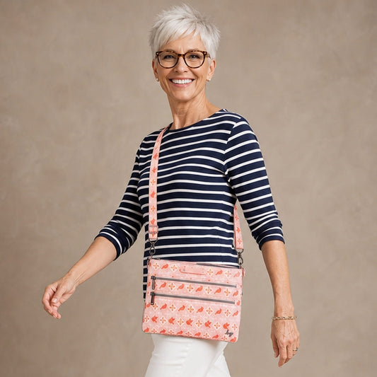 Dazzle SE Crossbody Bag with Charm Bar - - 26452_DazzleSE_FairIslesCardinalsRed_Hover