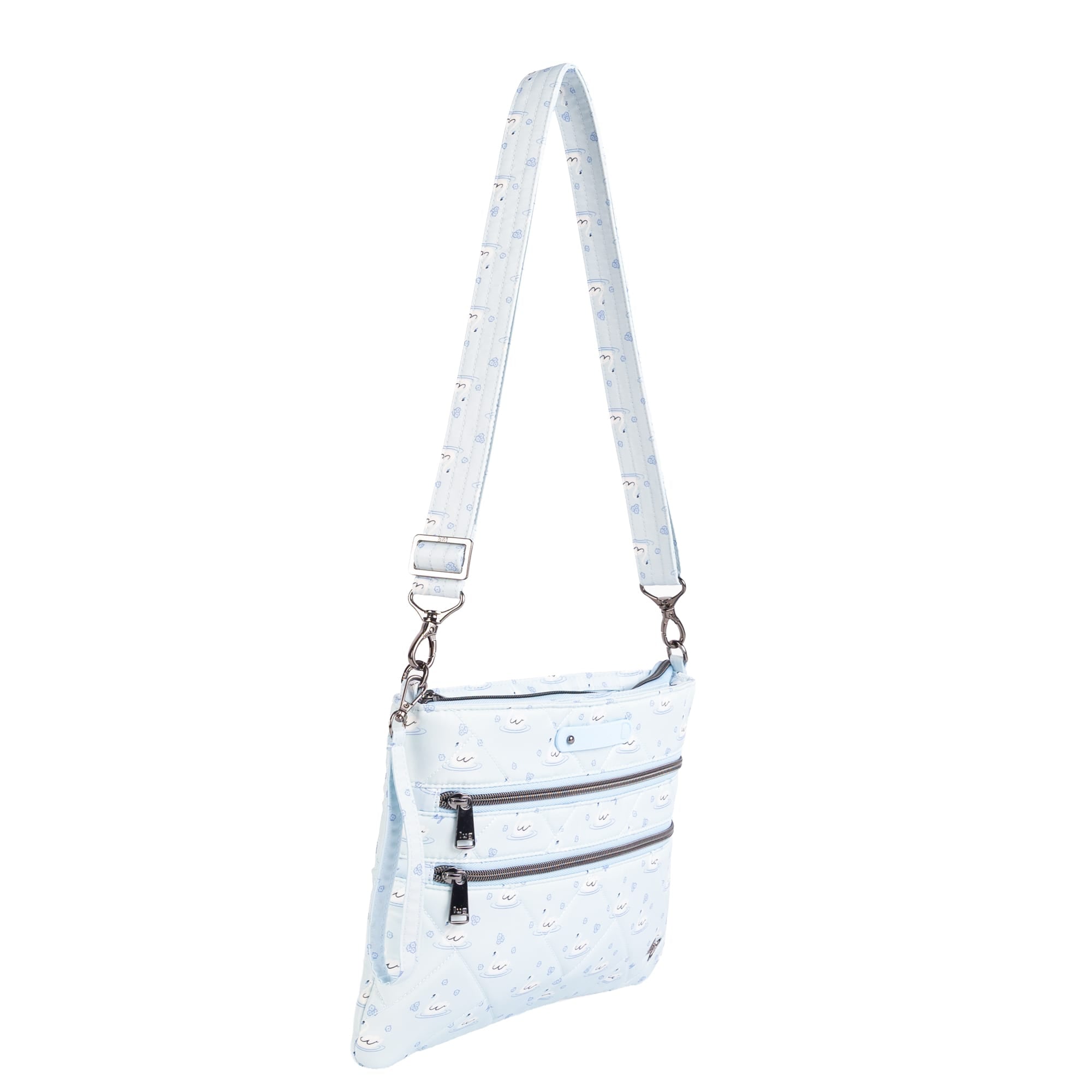 Dazzle SE Crossbody Bag with Charm Bar - SWAN SONATA - 26454_DazzleSE_SwanSonata_Angle_02