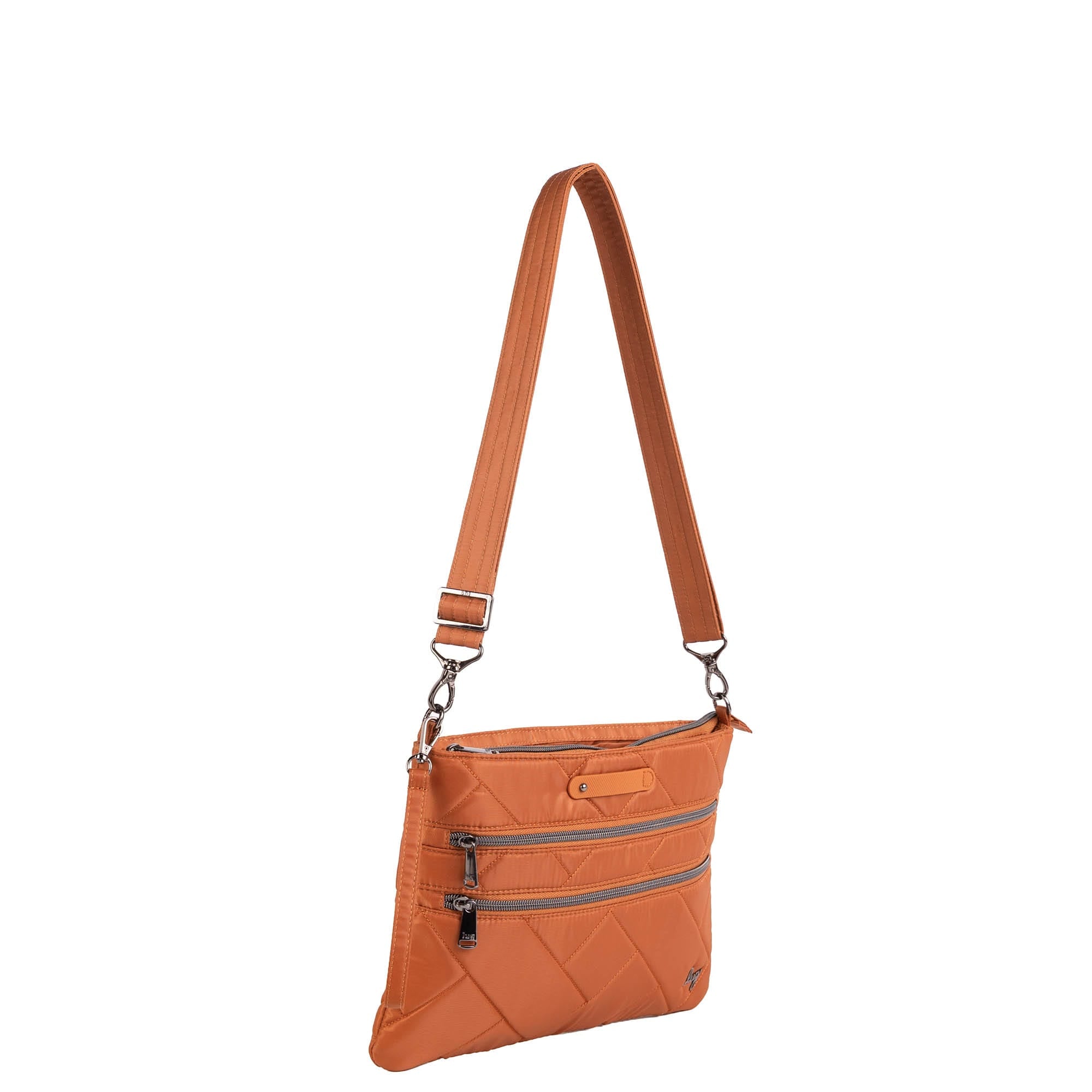 Dazzle SE Crossbody Bag with Charm Bar - CAPPUCCINO - 26457_DazzleSE_Cappuccino_Angle_02