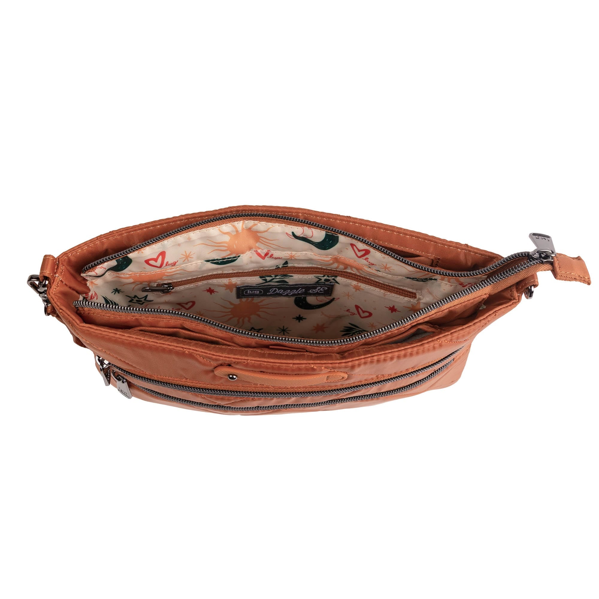 Dazzle SE Crossbody Bag with Charm Bar - CAPPUCCINO - 26457_DazzleSE_Cappuccino_Angle_05