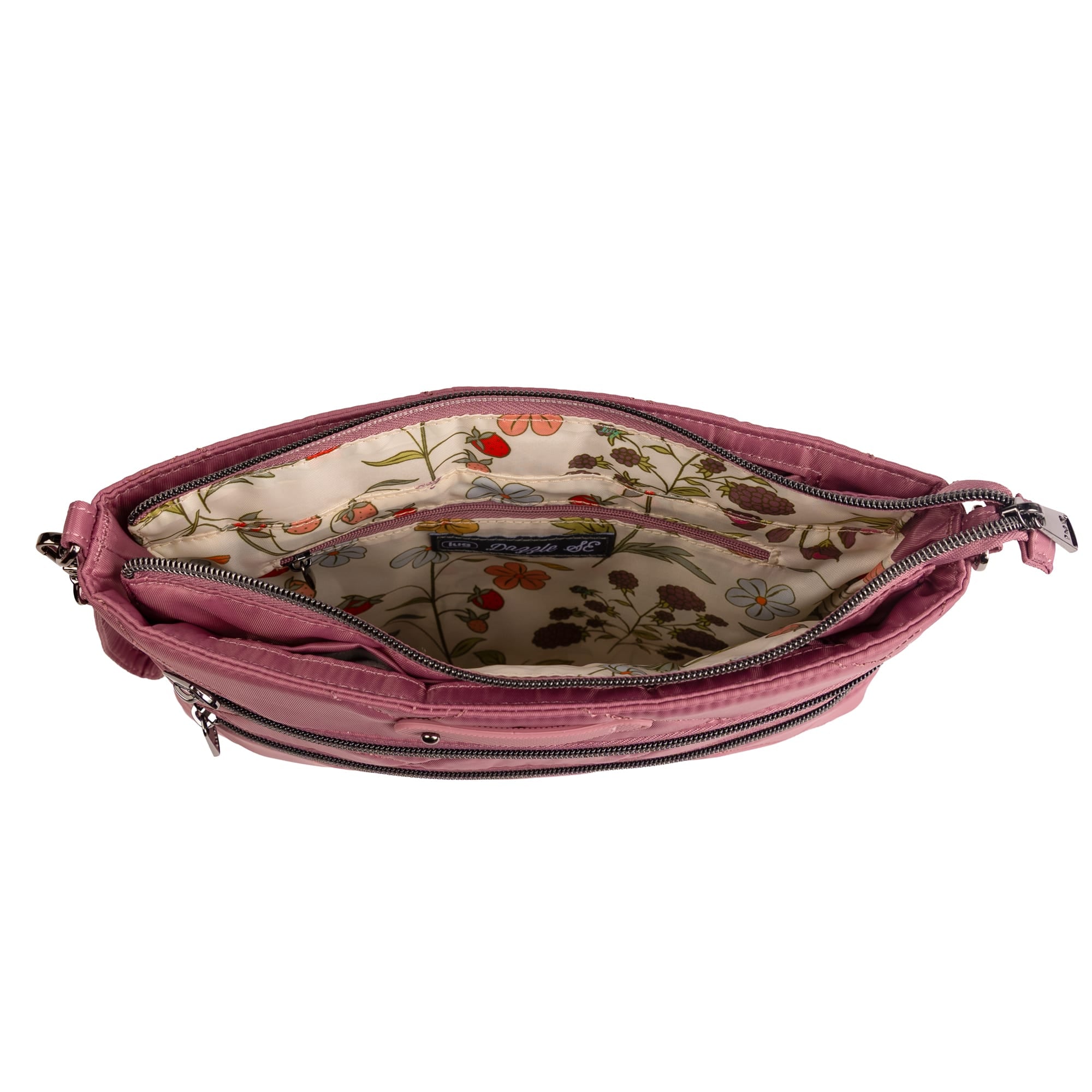 Dazzle SE Crossbody Bag with Charm Bar - MOONBERRY - 26459_DazzleSE_Moonberry_Angle_05