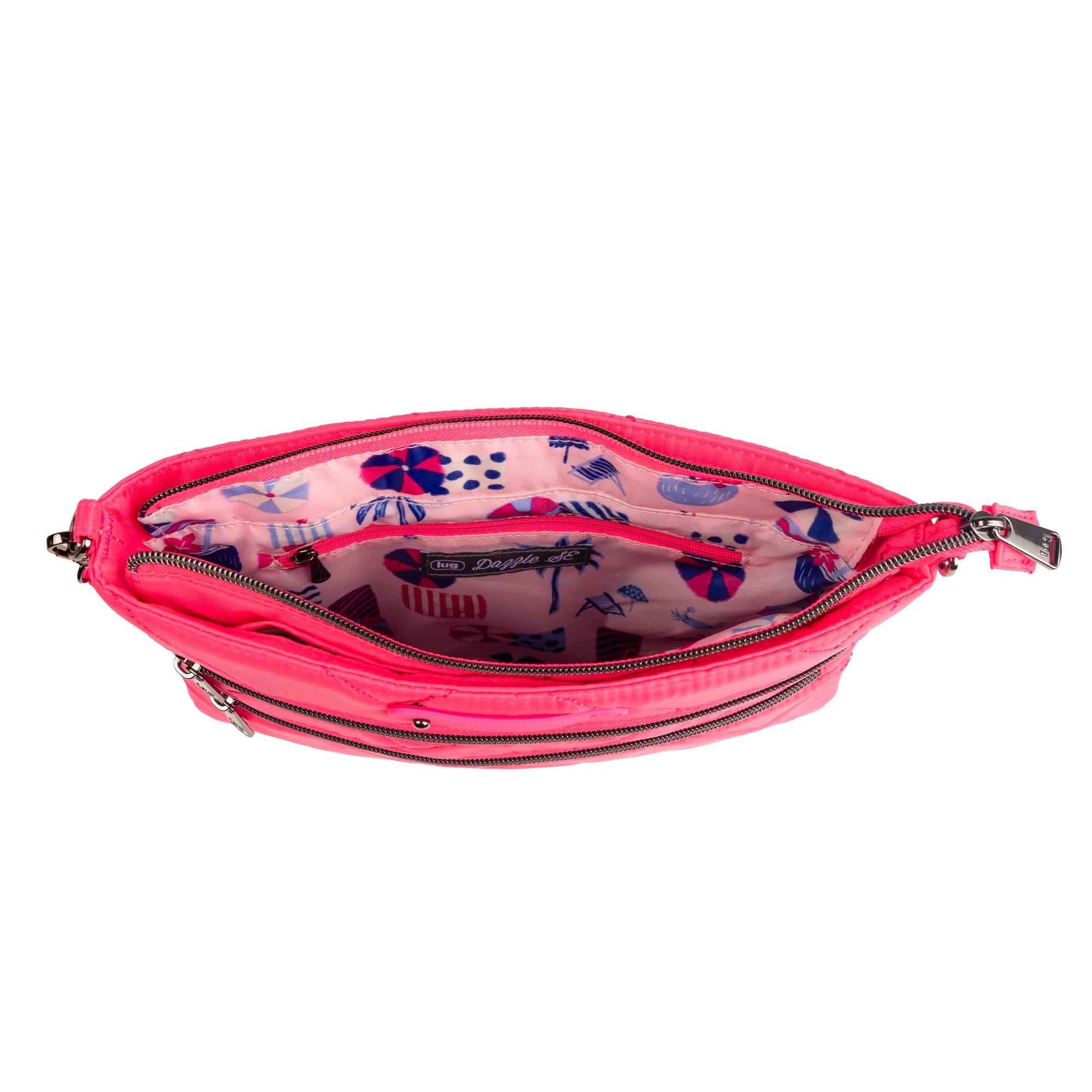 Dazzle SE Crossbody Bag with Charm Bar - MAGENTA - 26460_DazzleSE_Magenta_Angle_05