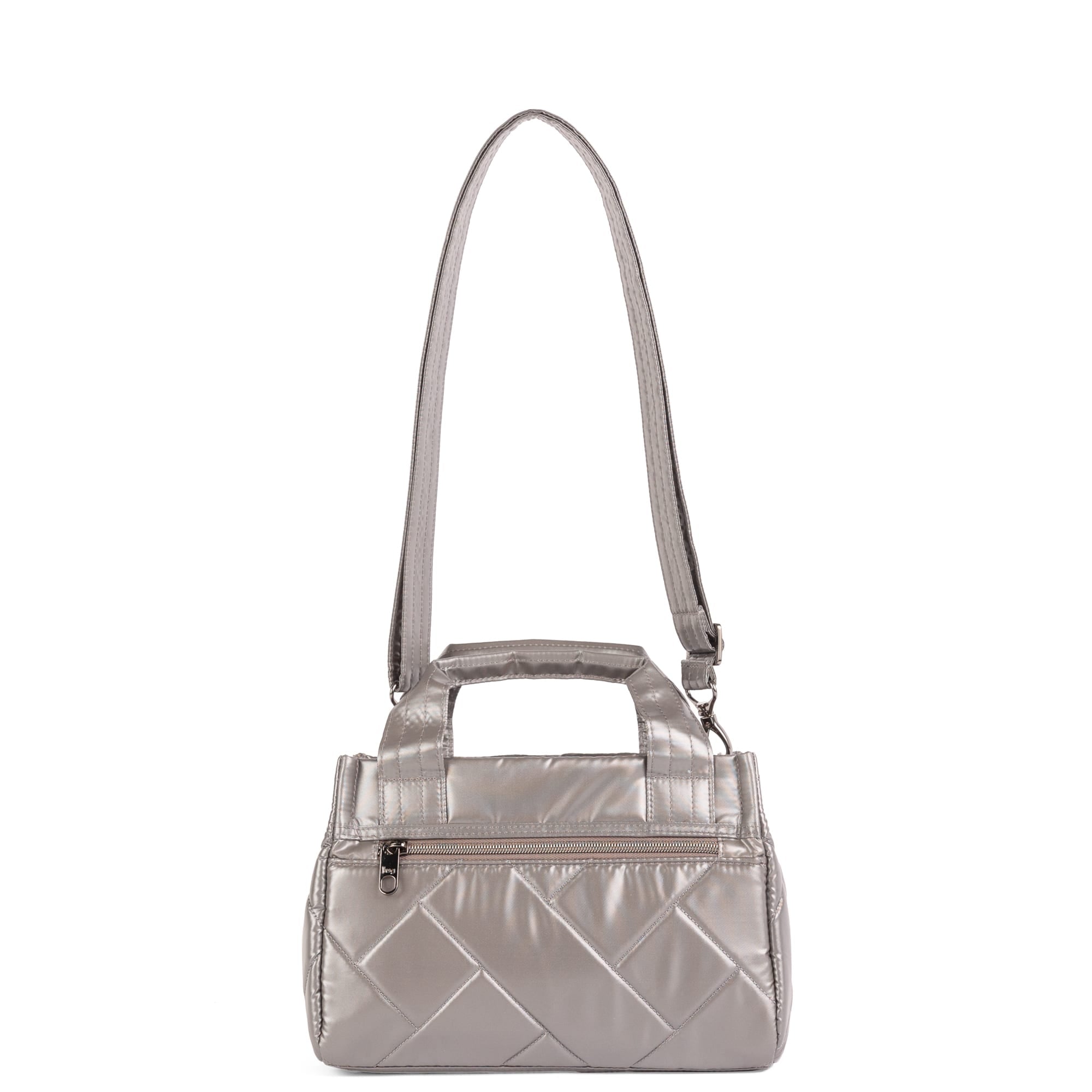 Jitterbug Crossbody Bag - METALLIC STORM GREY - 26471_Jitterbug_MetallicStormGrey_Angle_04