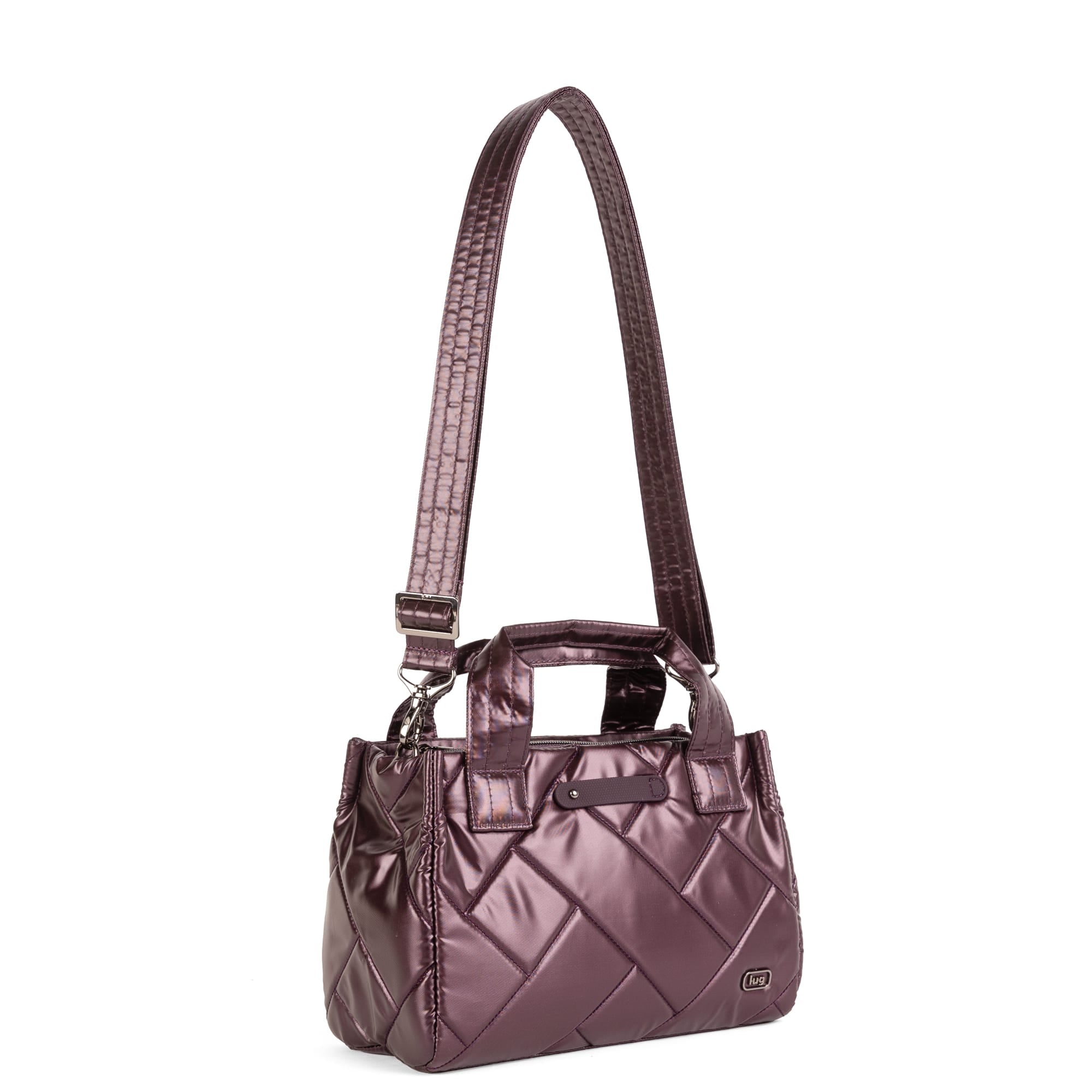 Jitterbug Crossbody Bag - METALLIC PLUM - 26472_Jitterbug_MetallicPlum_Angle_02