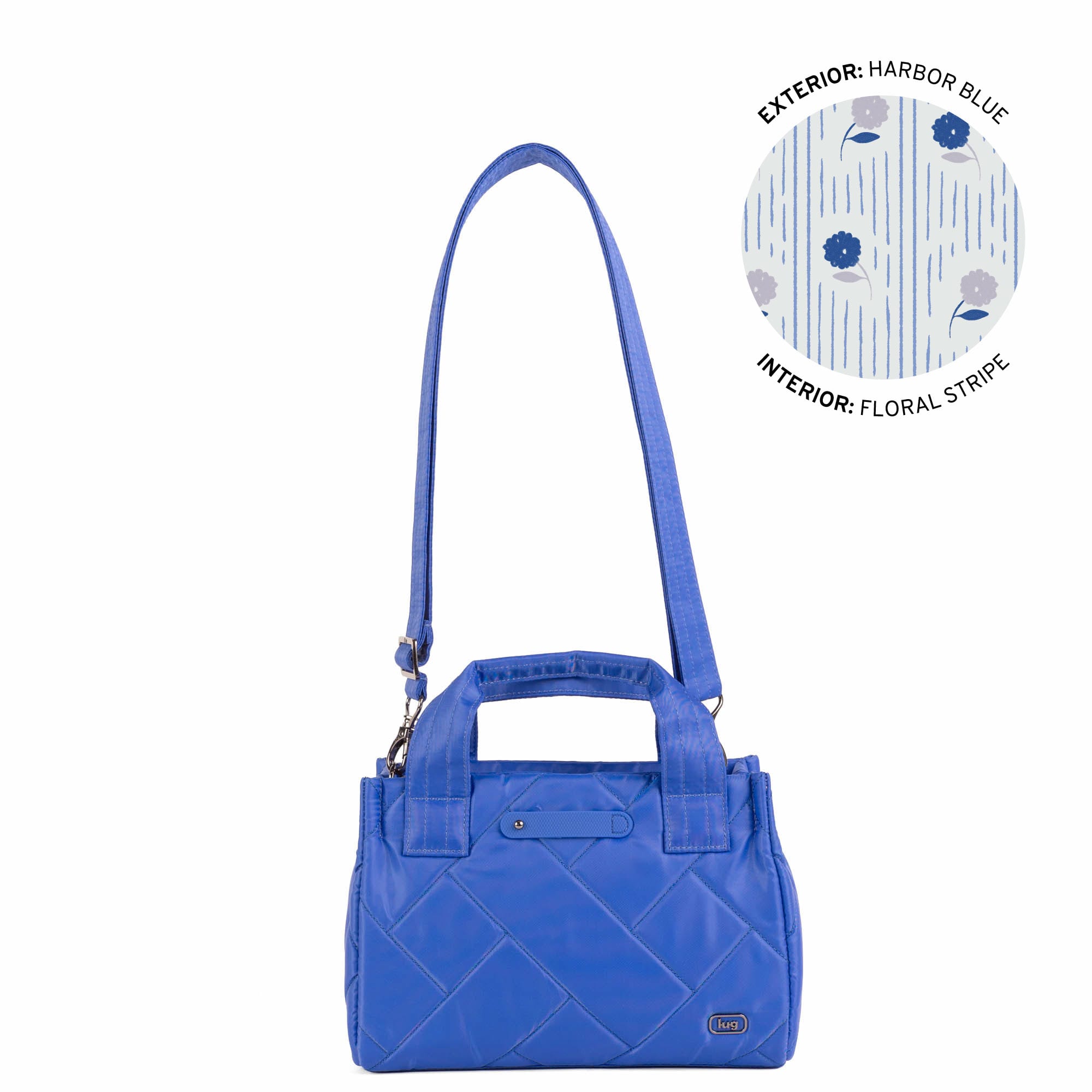 Jitterbug Crossbody Bag - HARBOR BLUE - 26474_Jitterbug_HarborBlue_Angle_01
