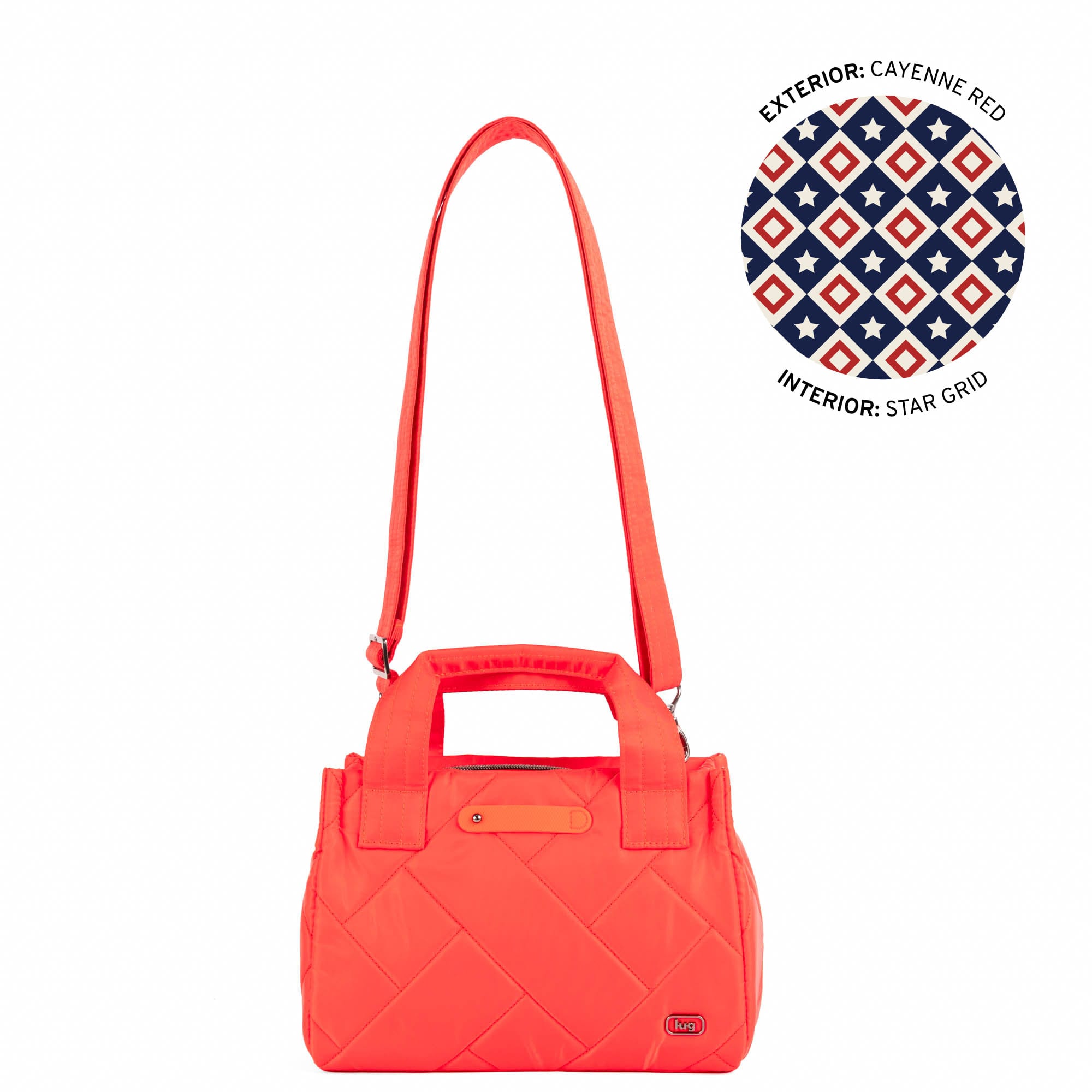 Jitterbug Crossbody Bag - CAYENNE RED - 26475_Jitterbug_CayenneRed_Angle_01