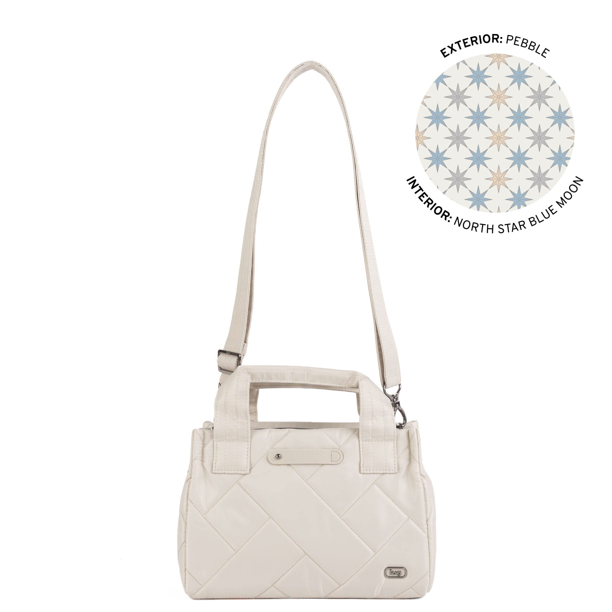 Jitterbug Crossbody Bag - PEBBLE - 26476_Jitterbug_Pebble_Angle_01