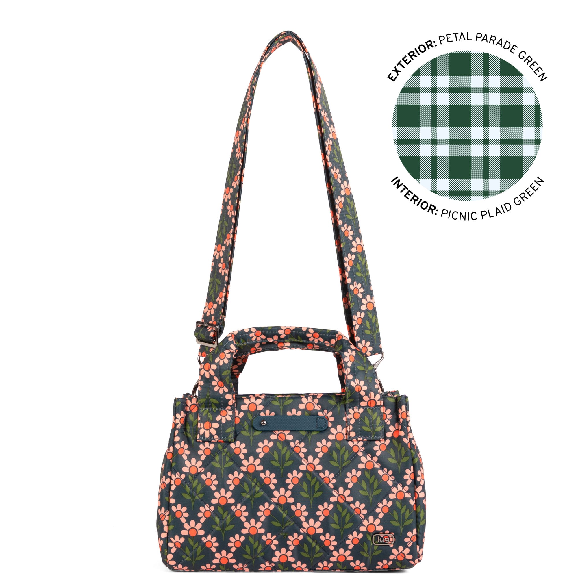 Jitterbug Crossbody Bag - PETAL PARADE GREEN - 26477_Jitterbug_PetalParadeGreen_Angle_01_7vw0f2