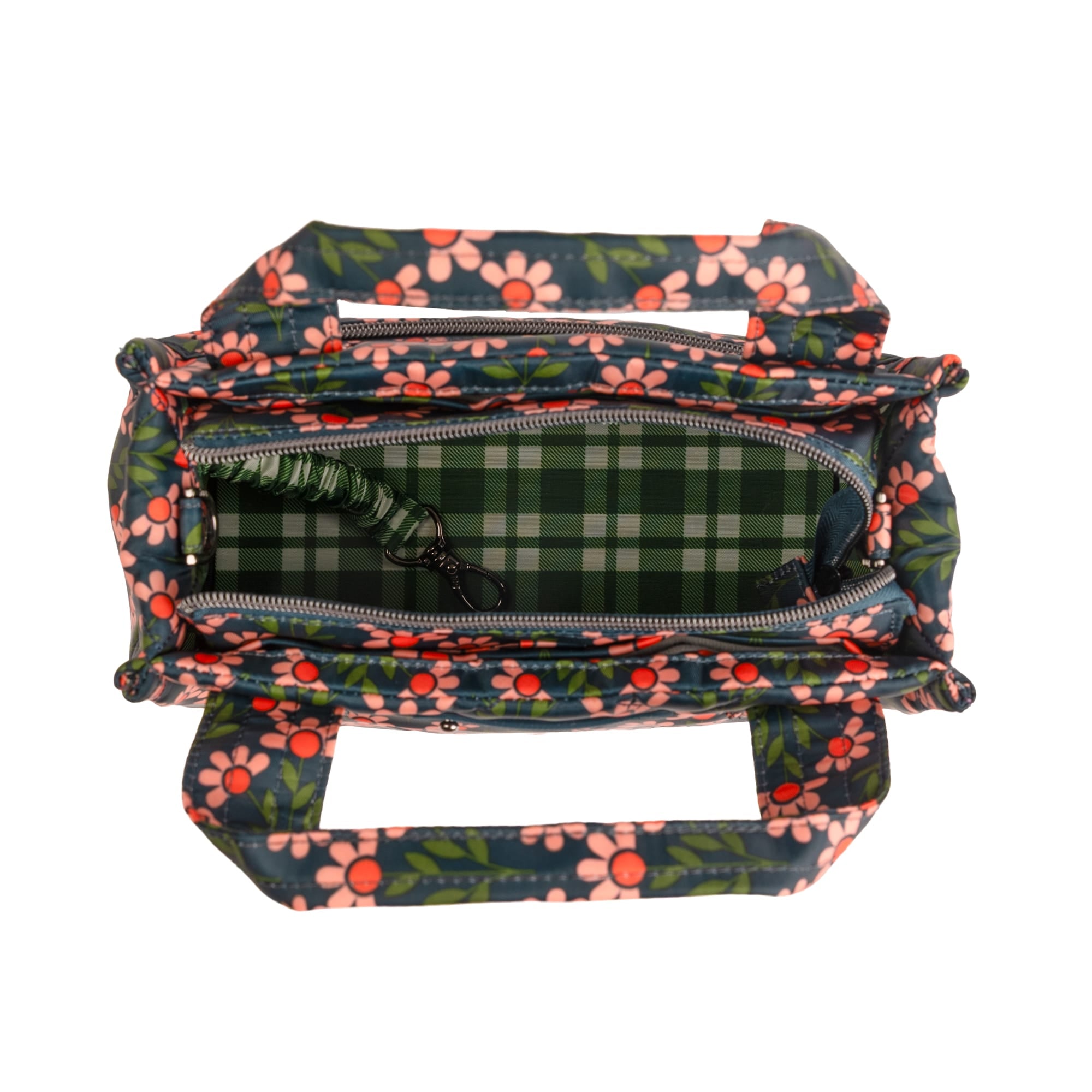 Jitterbug Crossbody Bag - PETAL PARADE GREEN - 26477_Jitterbug_PetalParadeGreen_Angle_05