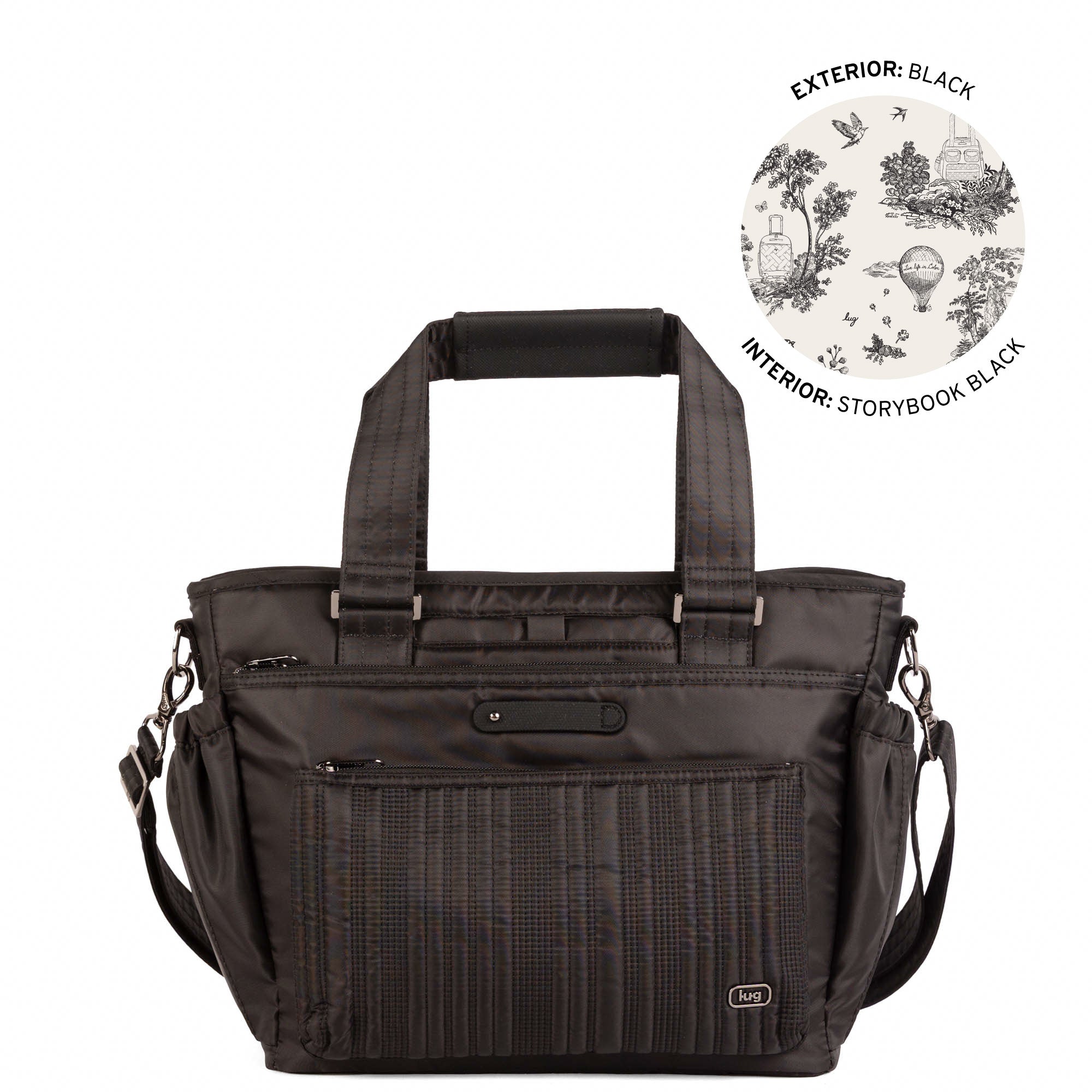 Charter SE Convertible Tote Bag - BLACK - 26479_CharterSE_Black_Angle_01
