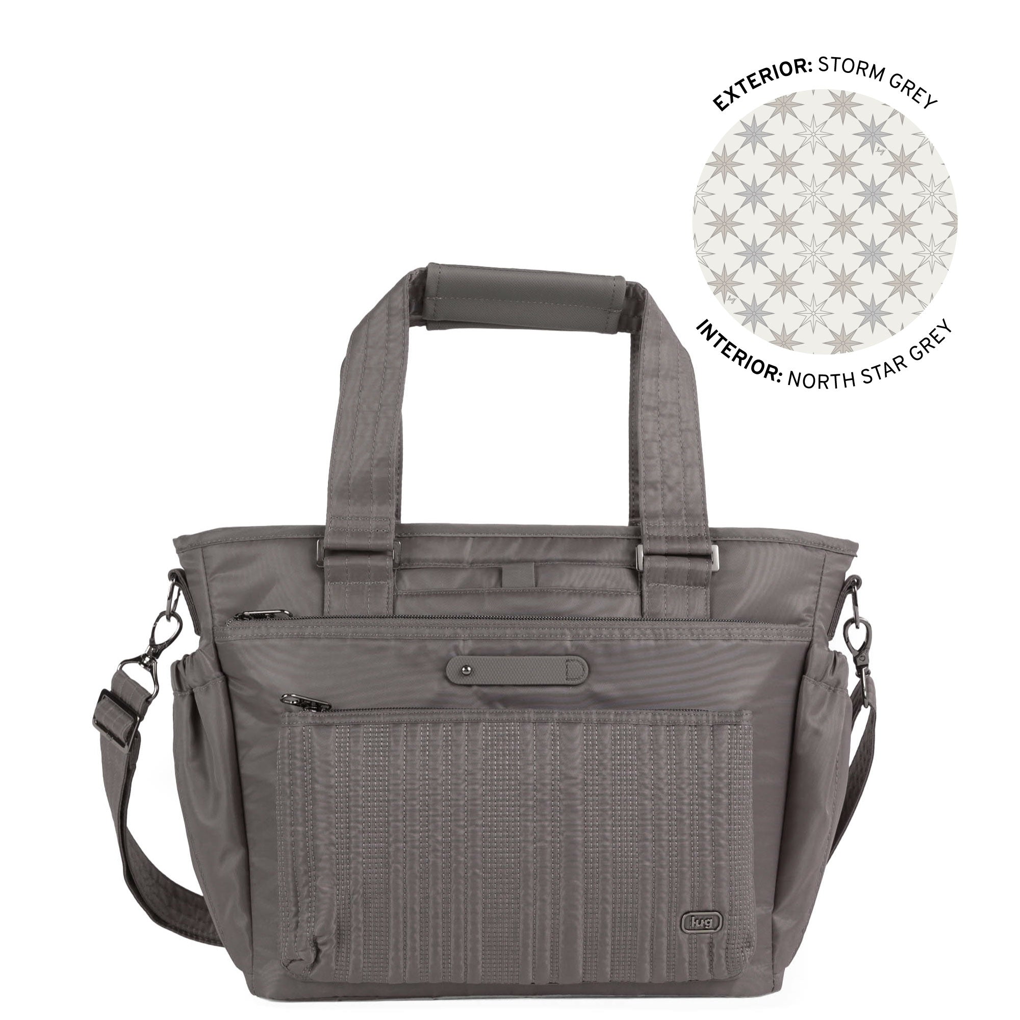 Charter SE Convertible Tote Bag - STORM GREY - 26480_CharterSE_StormGrey_Angle_01