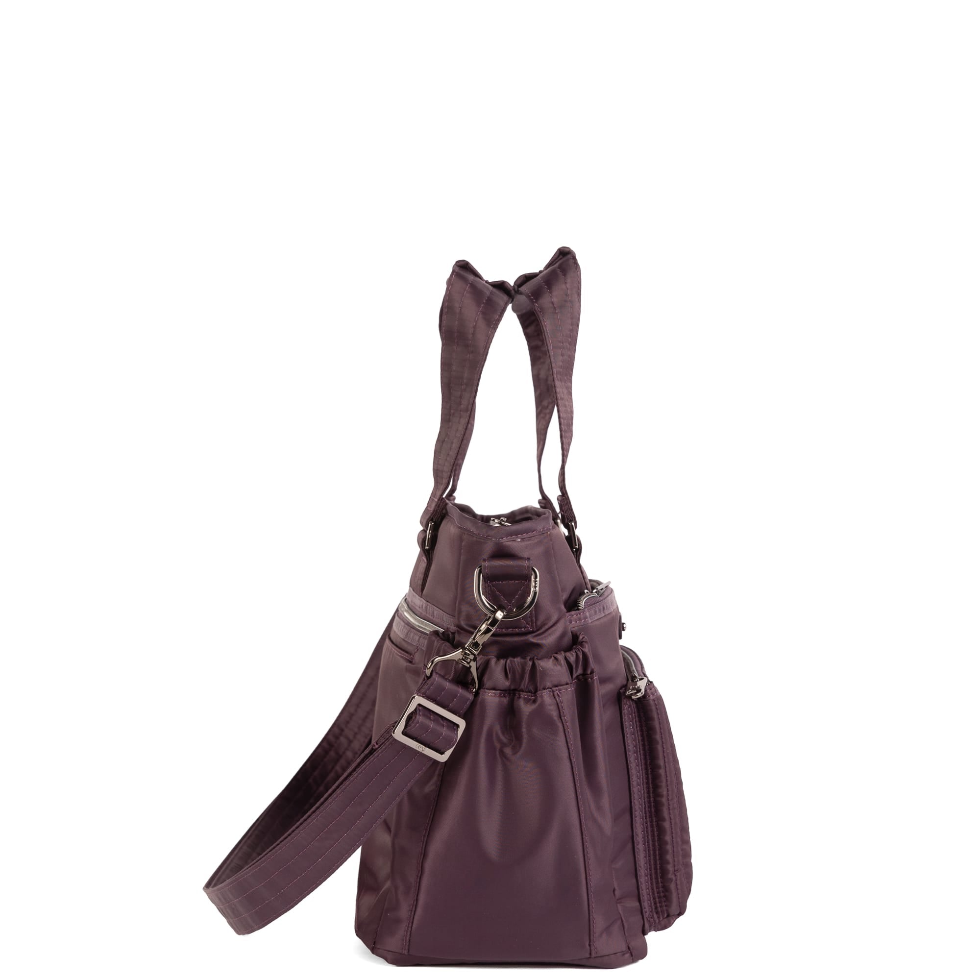 Charter SE Convertible Tote Bag - PLUM - 26481_CharterSE_Plum_Angle_03