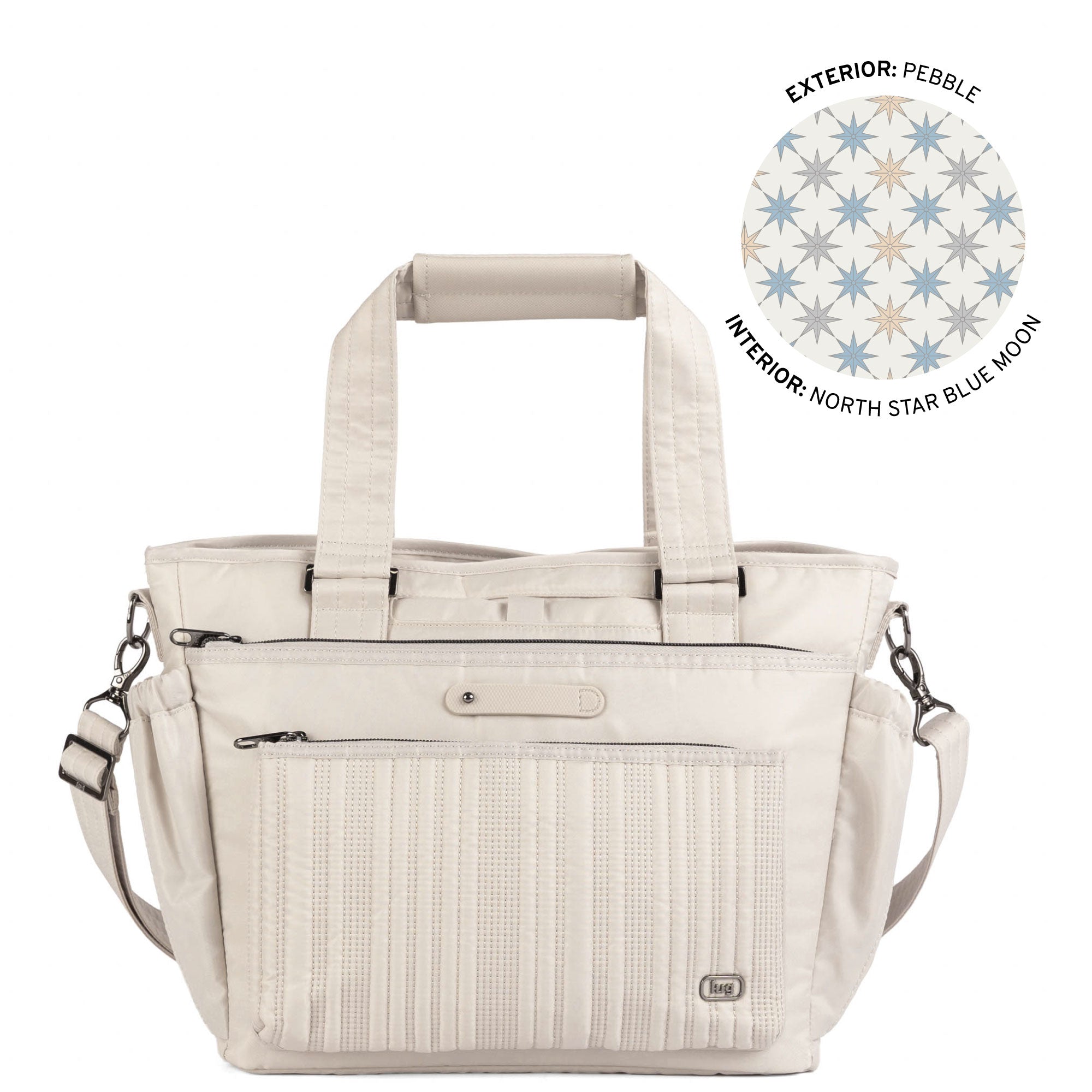 Charter SE Convertible Tote Bag - PEBBLE - 26485_CharterSE_Pebble_Angle_01