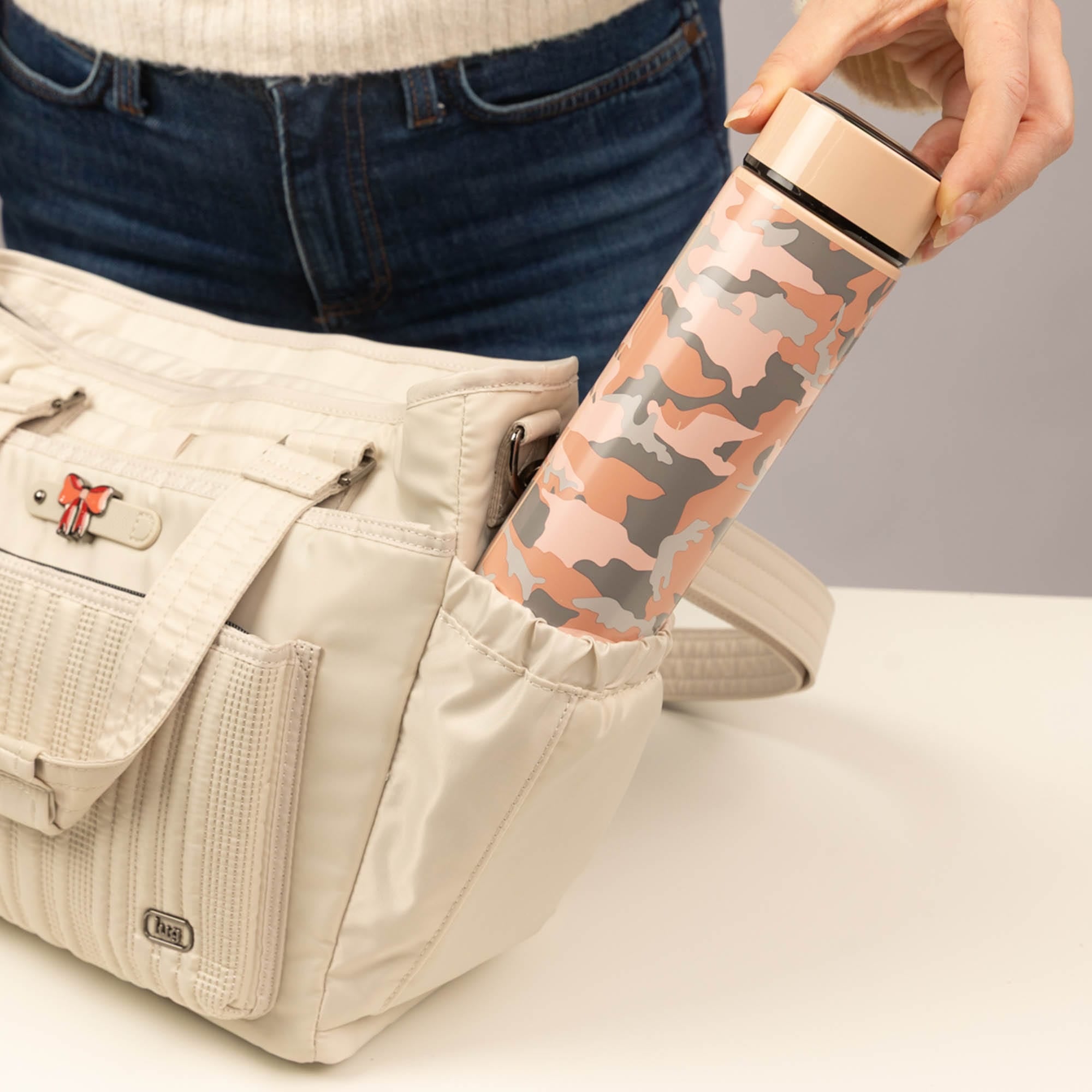 Charter SE Convertible Tote Bag - - 26485_CharterSE_Pebble_Lifestyle_05