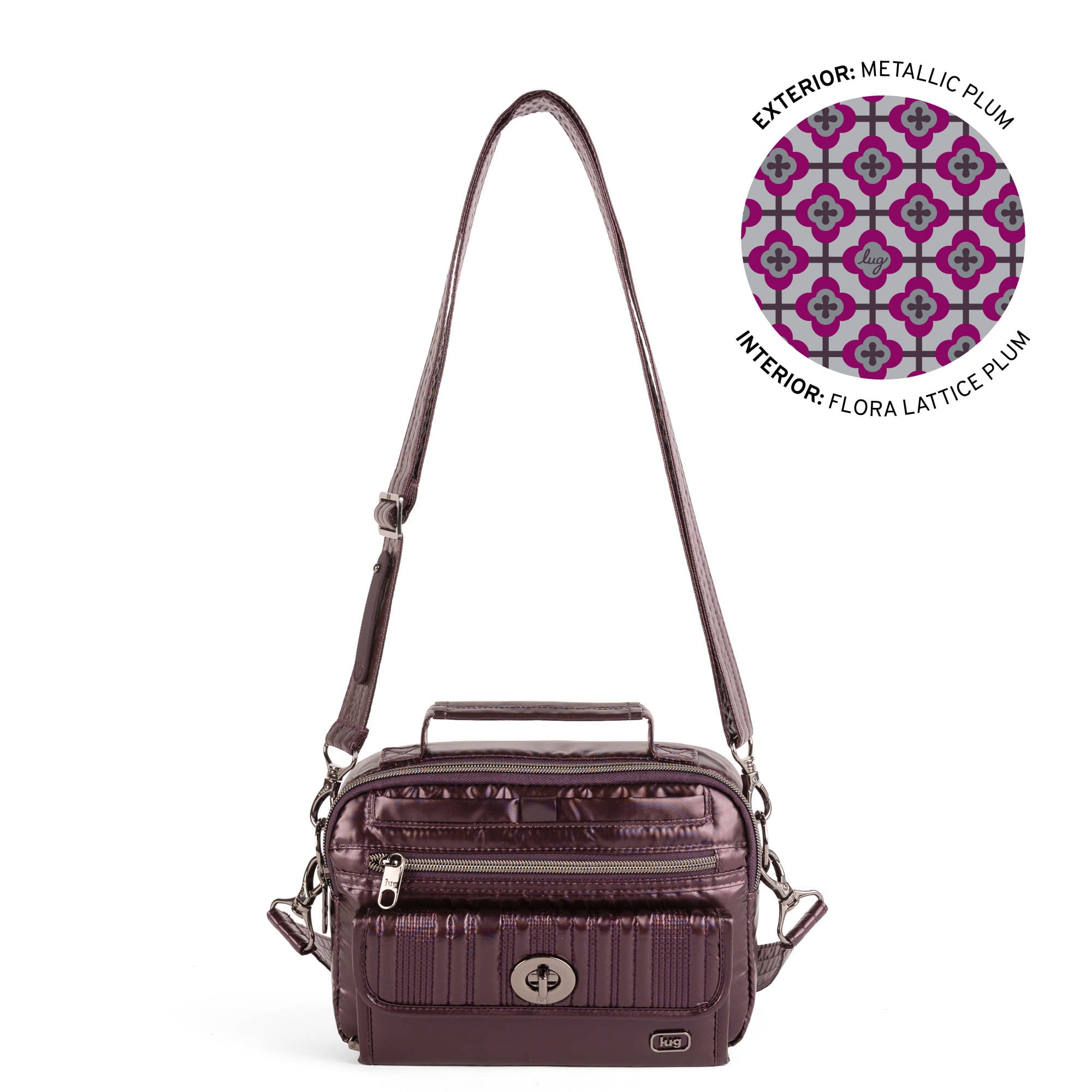 Switch SE Crossbody Bag - METALLIC PLUM - 26489_SwitchSE_MetallicPlum_Angle_01