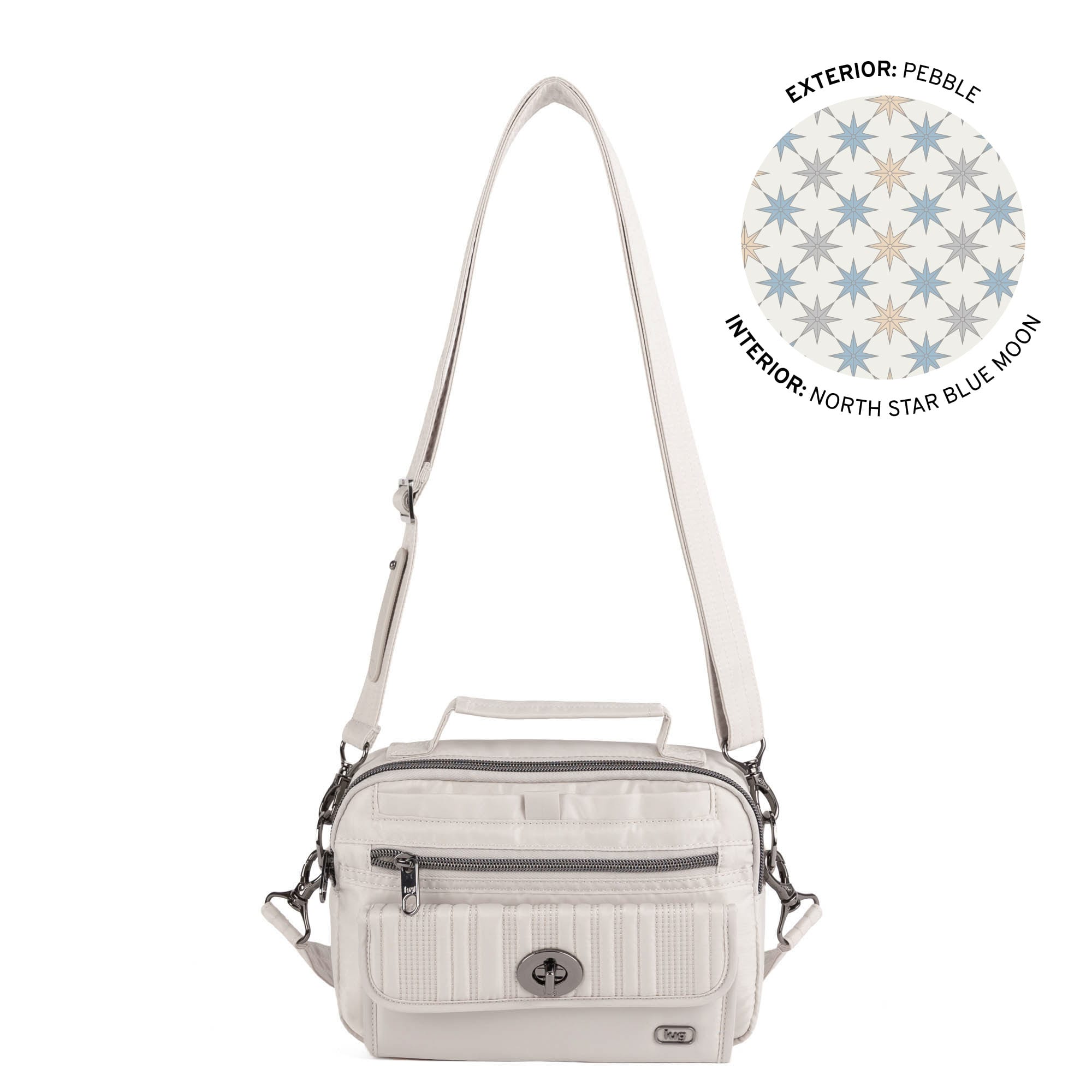 Switch SE Crossbody Bag - PEBBLE - 26492_SwitchSE_Pebble_Angle_01