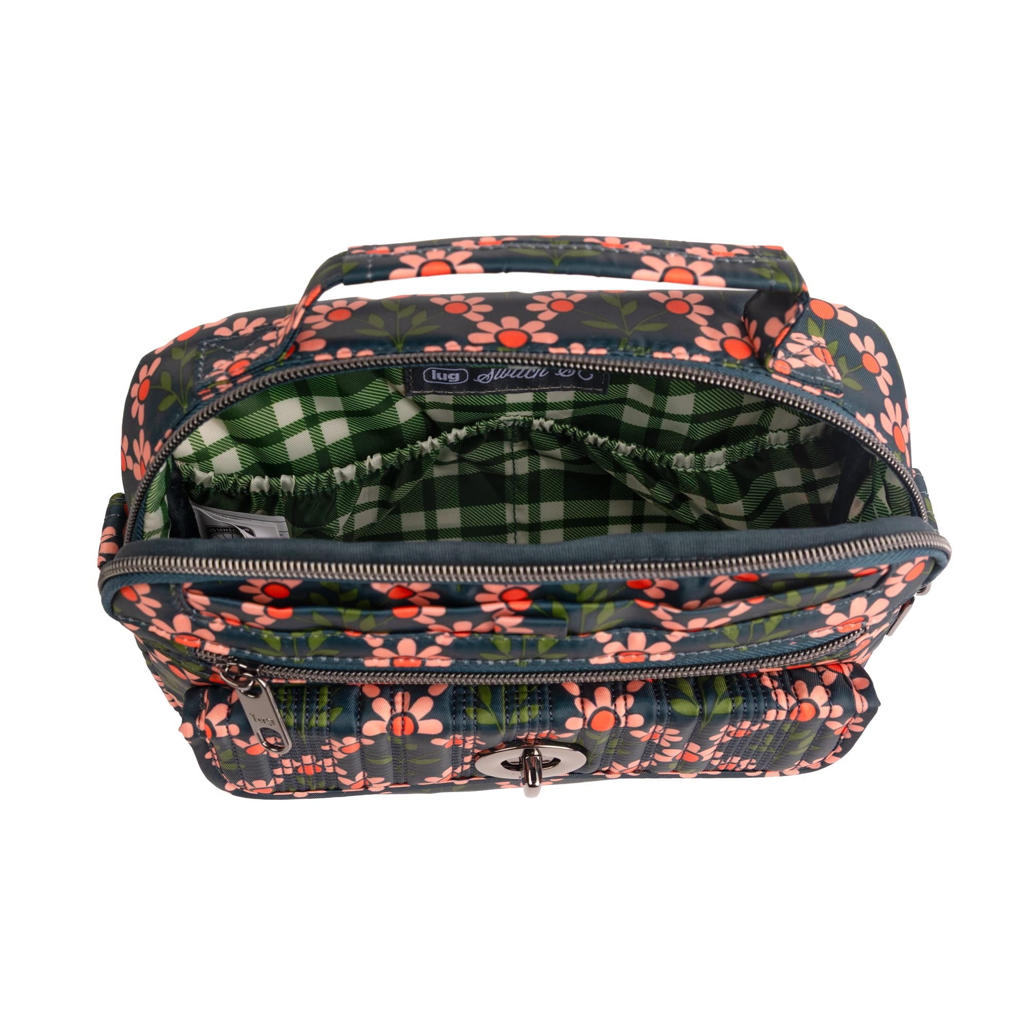 Switch SE Crossbody Bag - PETAL PARADE GREEN - 26493_SwitchSE_PetalParadeGreen_Angle_06