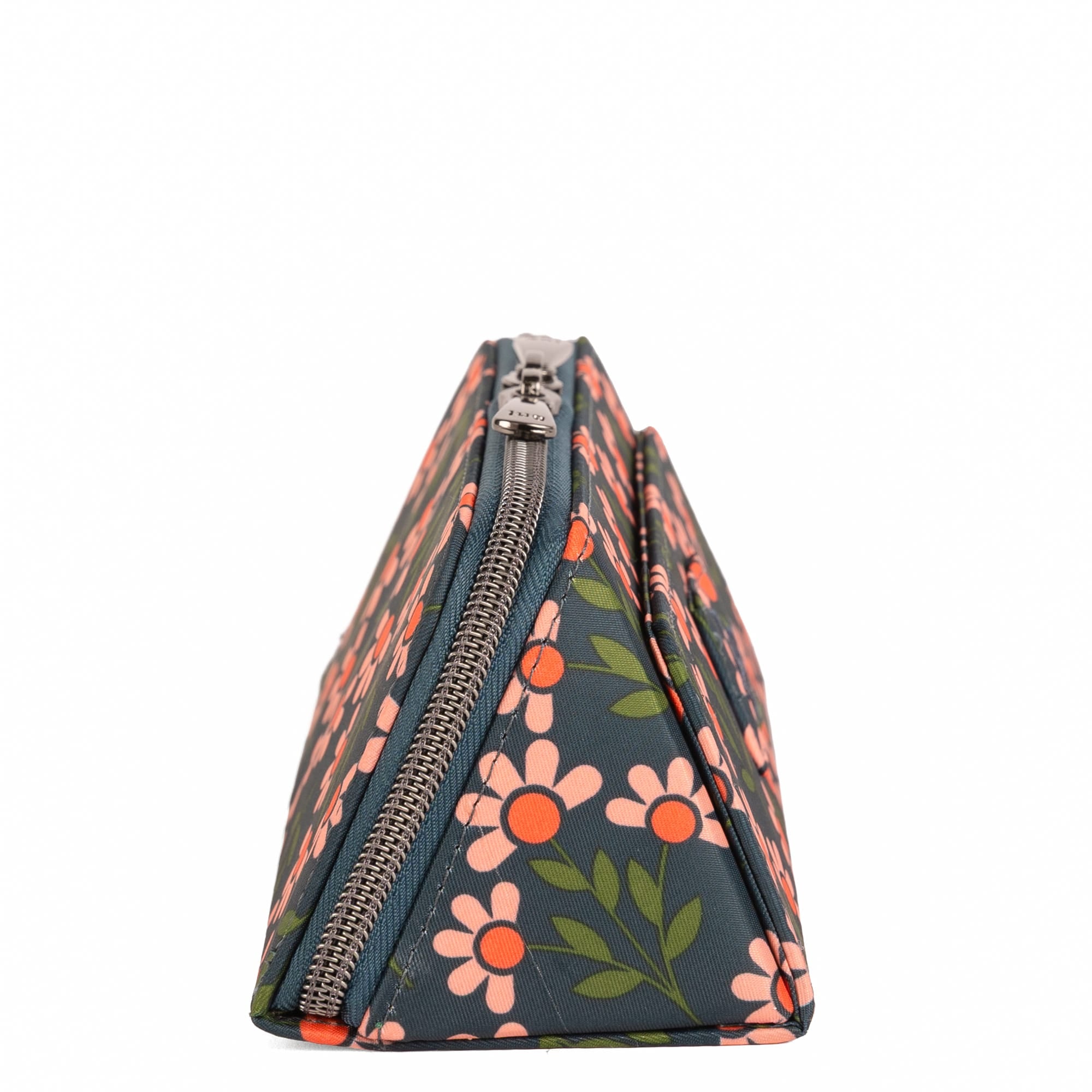 Slumber Accessory Storage Pouch - PETAL PARADE GREEN - 26496_Slumber_PetalParadeGreen_Angle_03