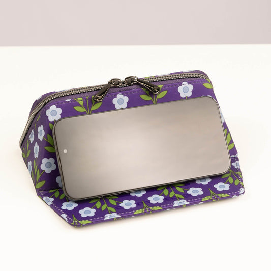 Slumber Accessory Storage Pouch - - 26497_Slumber_PrimrosePurple_Lifestyle_03