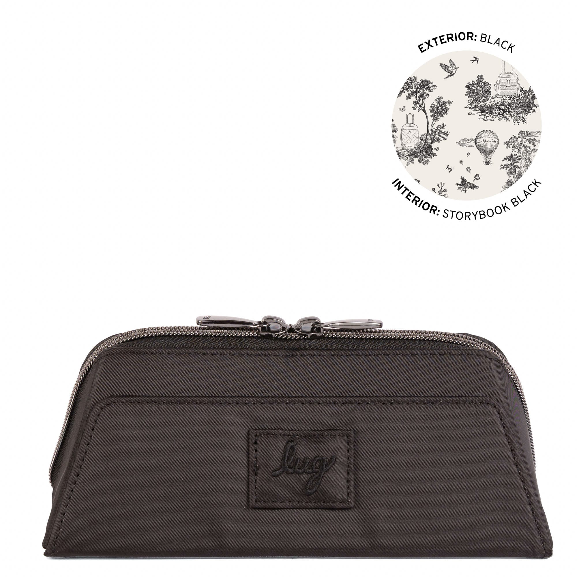 Slumber Accessory Storage Pouch - BLACK - 26498_Slumber_Black_Angle_01