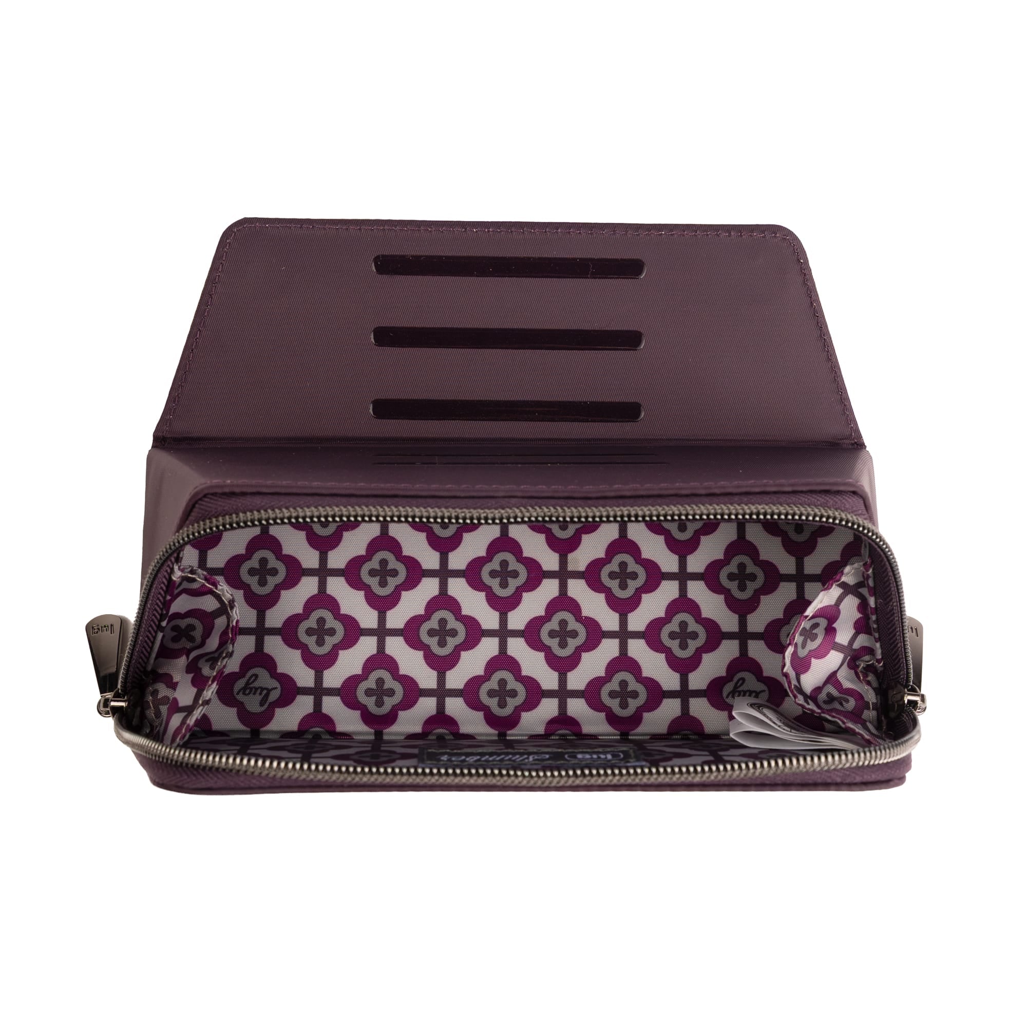 Slumber Accessory Storage Pouch - PLUM - 26500_Slumber_Plum_Angle_05