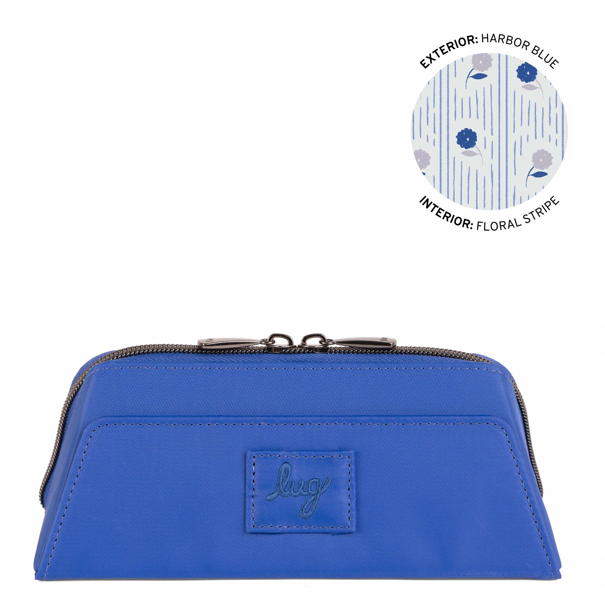 Slumber Accessory Storage Pouch - HARBOR BLUE - 26501_Slumber_HarborBlue_Angle_01