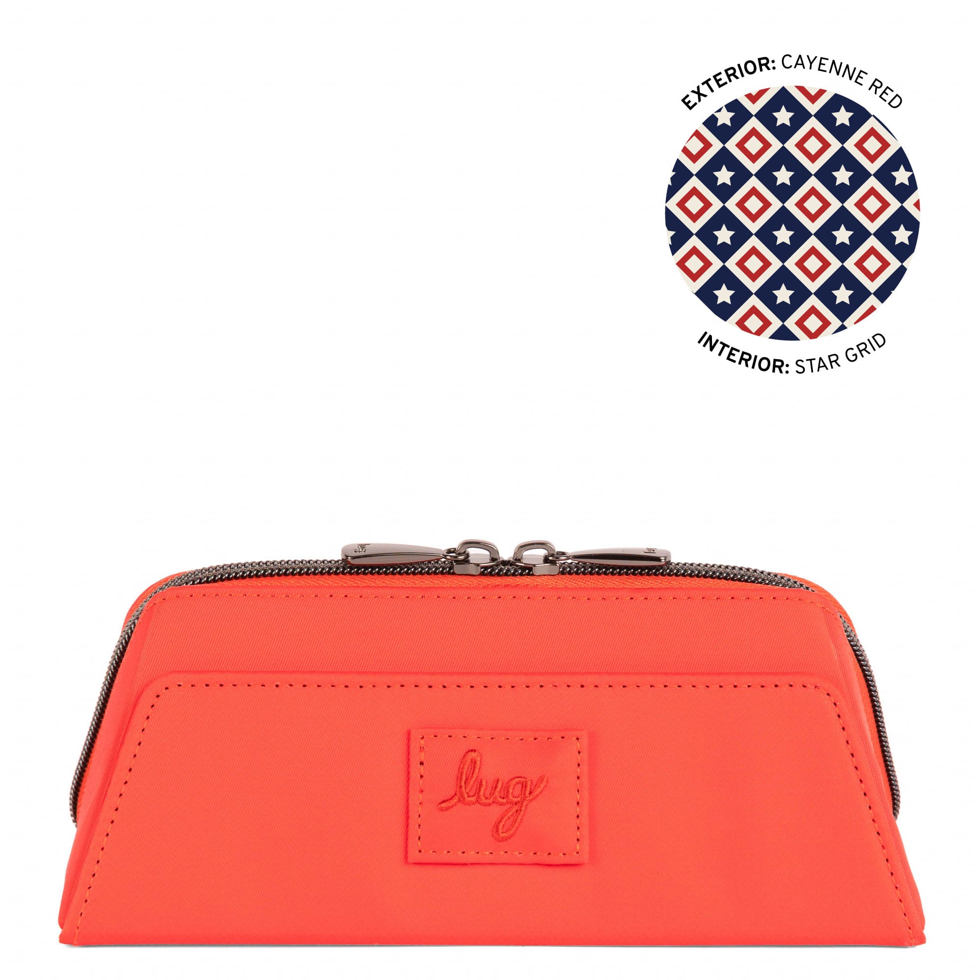 Slumber Accessory Storage Pouch - CAYENNE RED - 26502_Slumber_CayenneRed_Angle_01