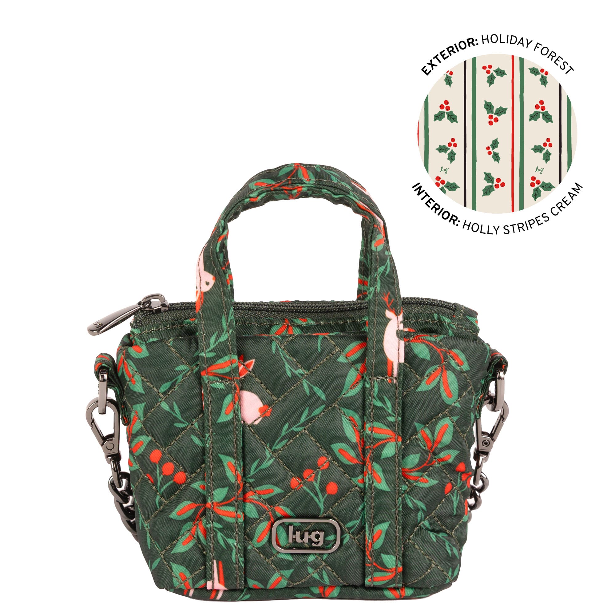 Go-Go Mini Pouch - HOLIDAY FOREST - 26503_GoGoMini_HolidayForest_Angle_01