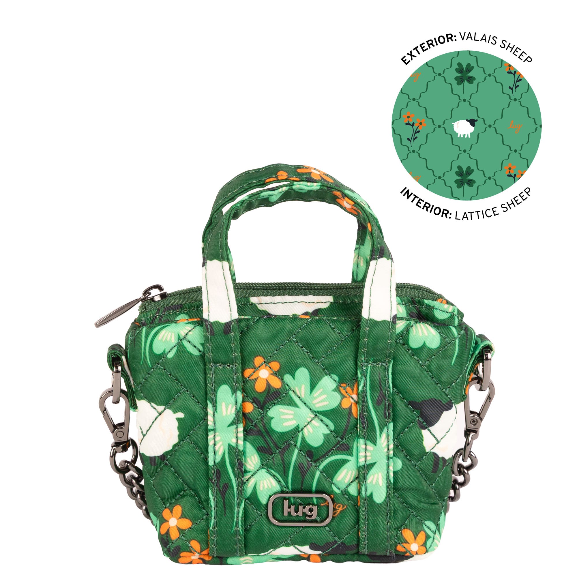 Go-Go Mini Pouch - VALAIS SHEEP - 26505_GoGoMini_ValaisSheep_Angle_01