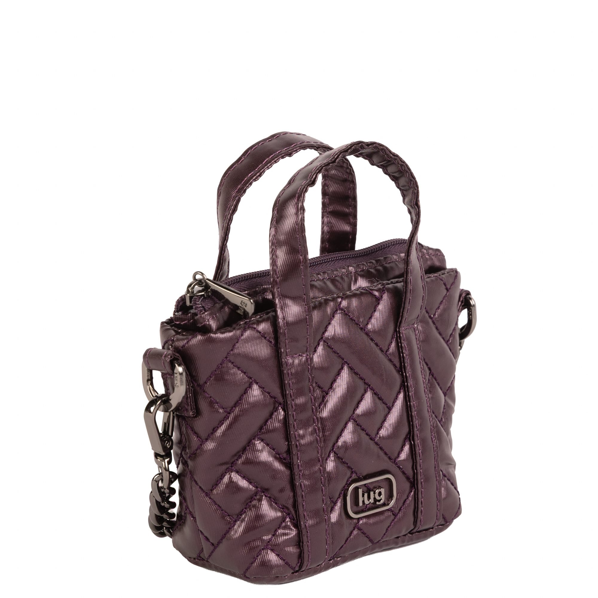 Go-Go Mini Pouch - METALLIC PLUM - 26507_GoGoMini_MetallicPlum_Angle_02