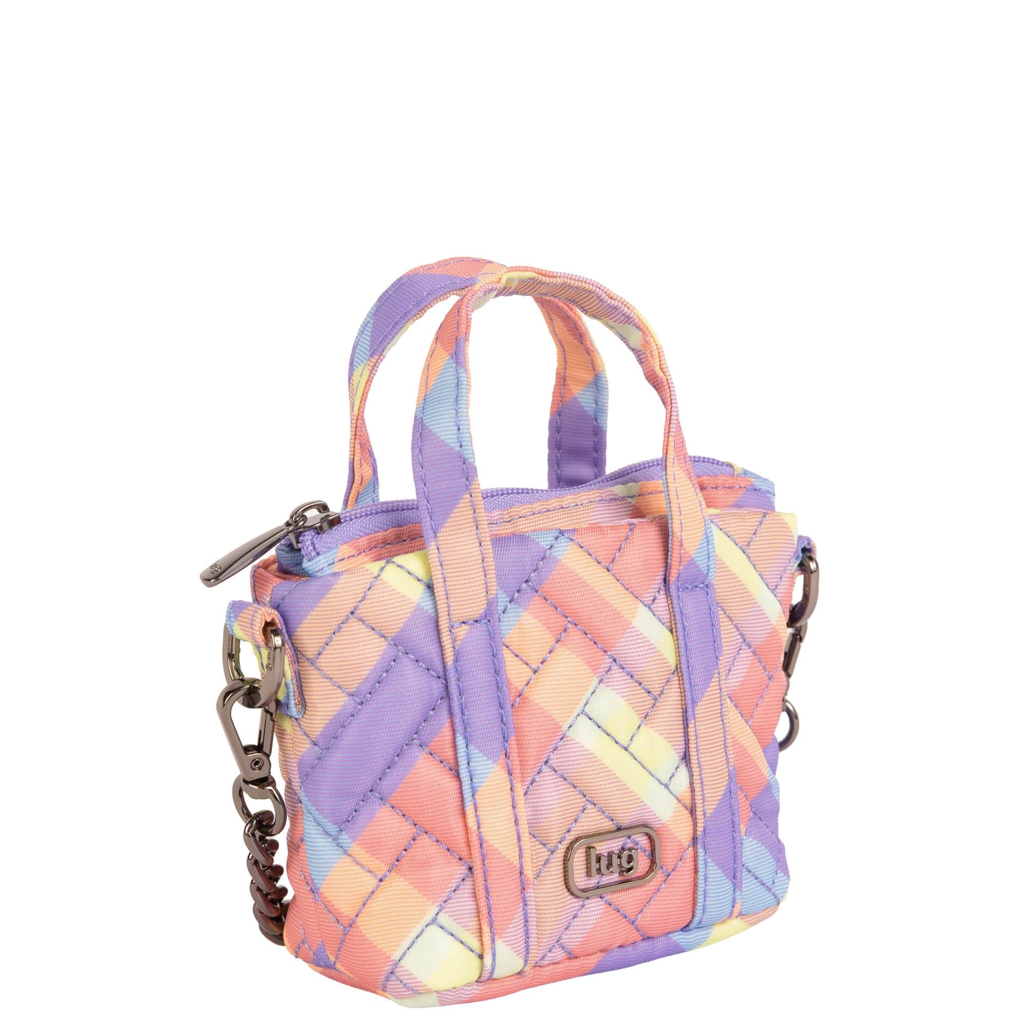 Go-Go Mini Pouch - SUMMER PLAID - 26509_GoGoMini_SummerPlaid_Angle_02