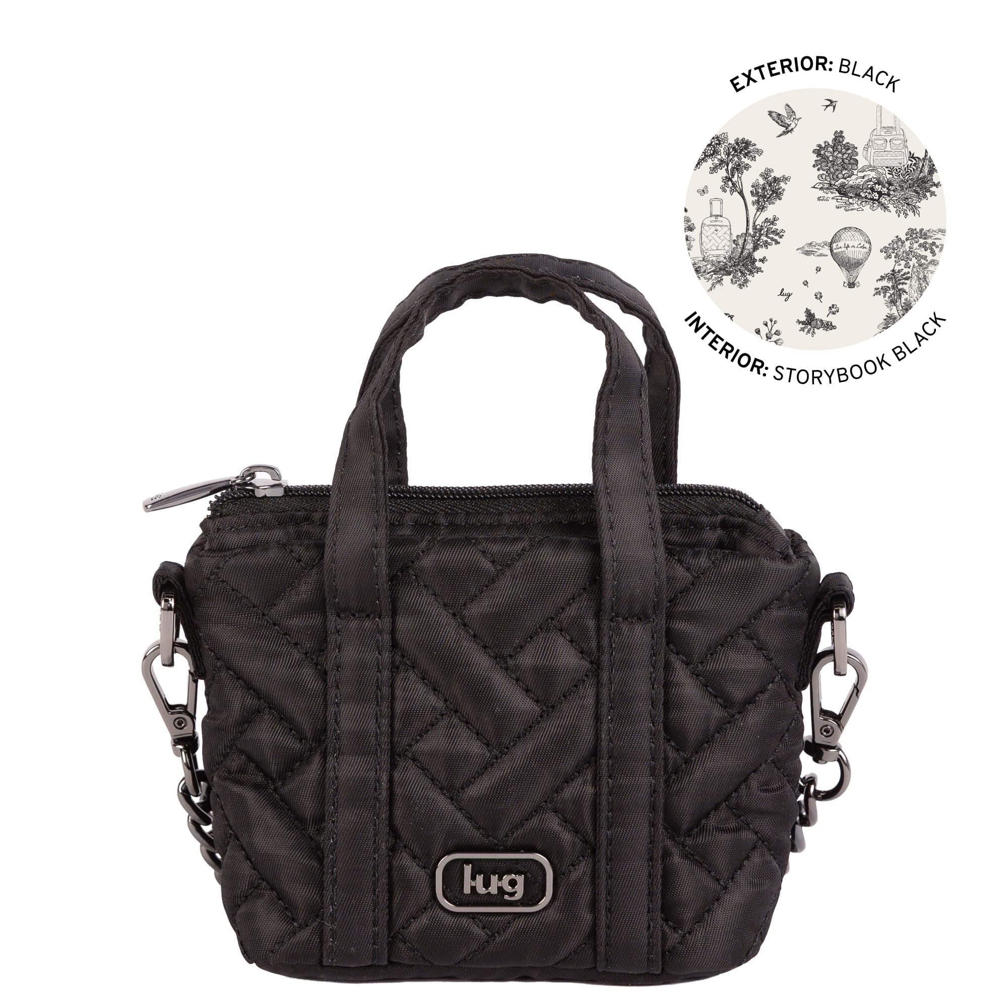 Go-Go Mini Pouch - BLACK - 26513_GoGoMini_Black_Angle_01