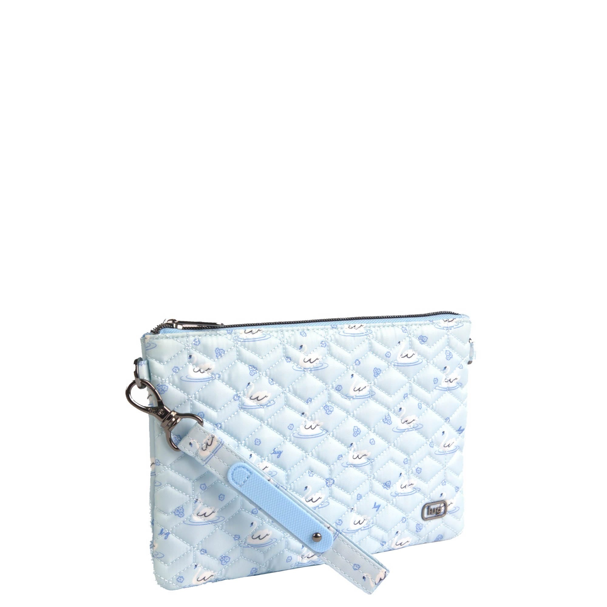 Ziplet 2 Wristlet RFID Wallet - SWAN SONATA - 26517_Ziplet_SwanSonata_Angle_02