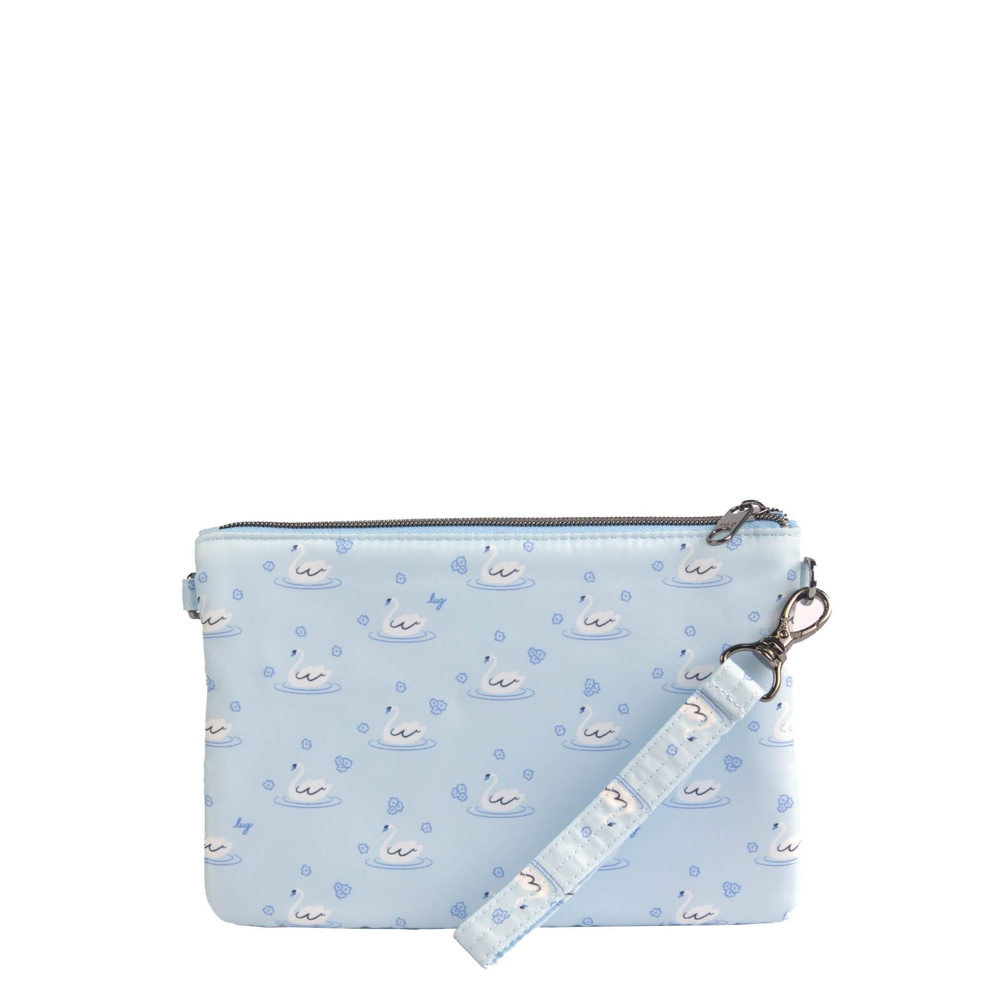 Ziplet 2 Wristlet RFID Wallet - SWAN SONATA - 26517_Ziplet_SwanSonata_Angle_03