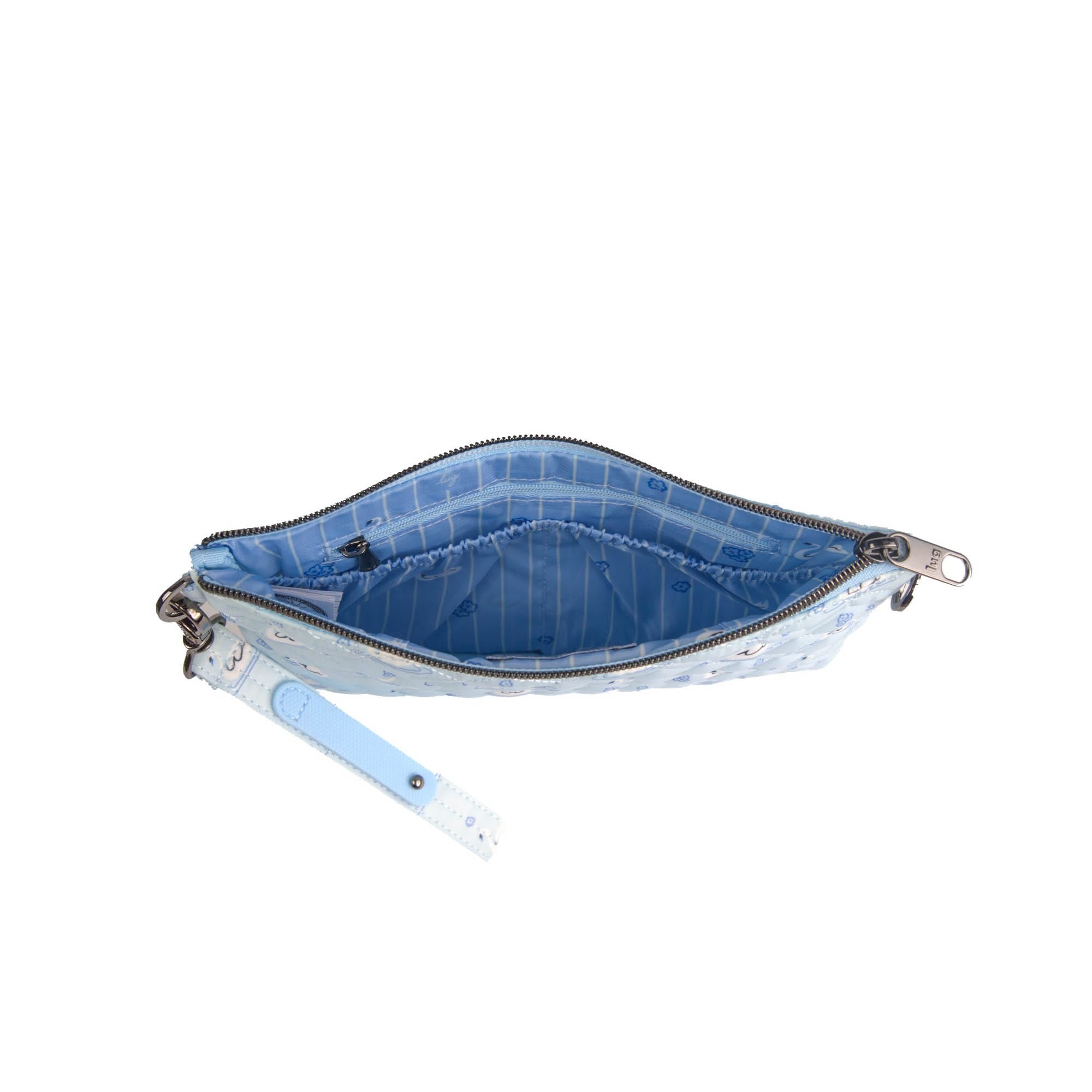 Ziplet 2 Wristlet RFID Wallet - SWAN SONATA - 26517_Ziplet_SwanSonata_Angle_04