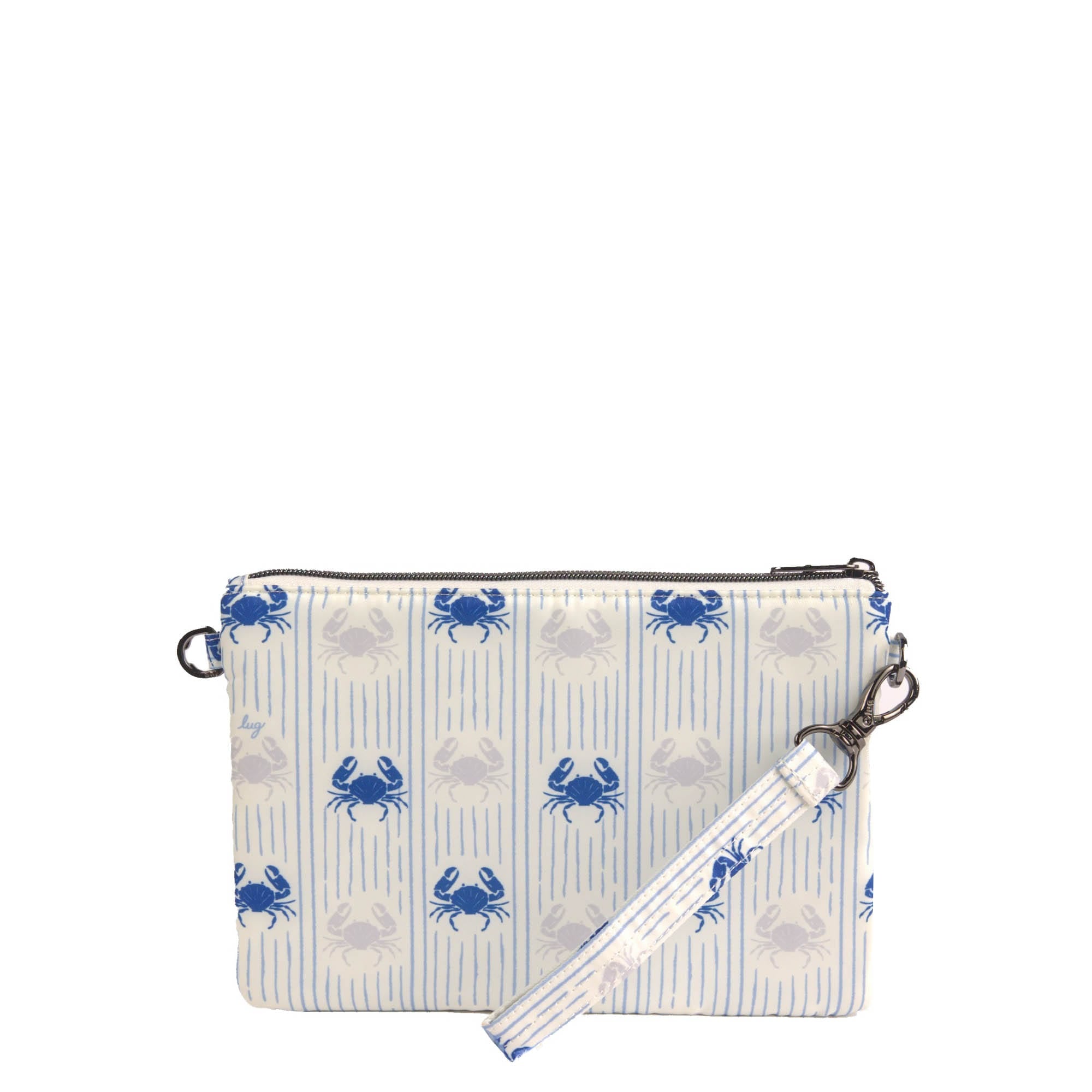 Ziplet 2 Wristlet RFID Wallet - COASTAL CLAWS - 26522_Ziplet_CoastalClaws_Angle_03