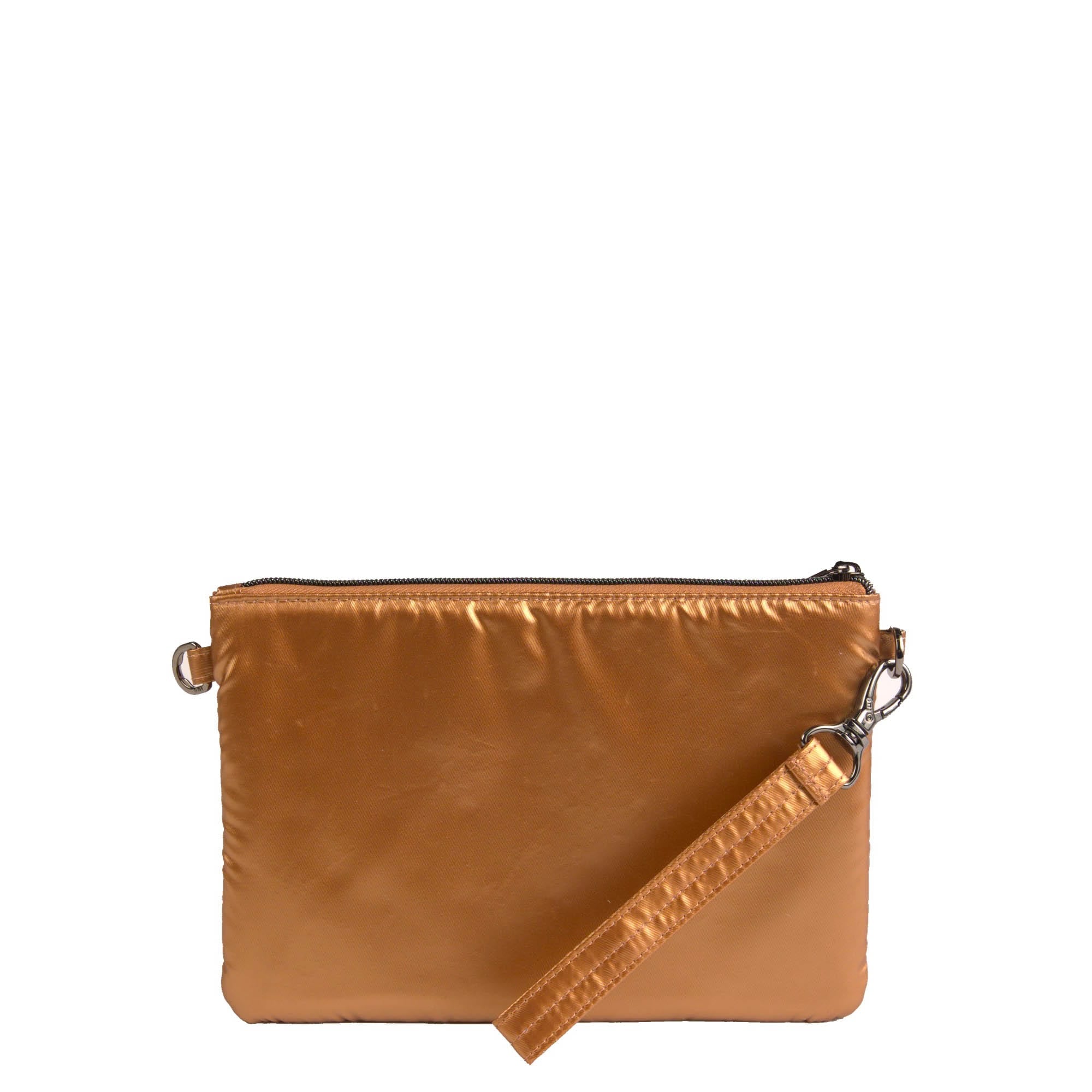 Ziplet 2 Wristlet RFID Wallet - METALLIC CHAI - 26524_Ziplet_MetallicChai_Angle_03
