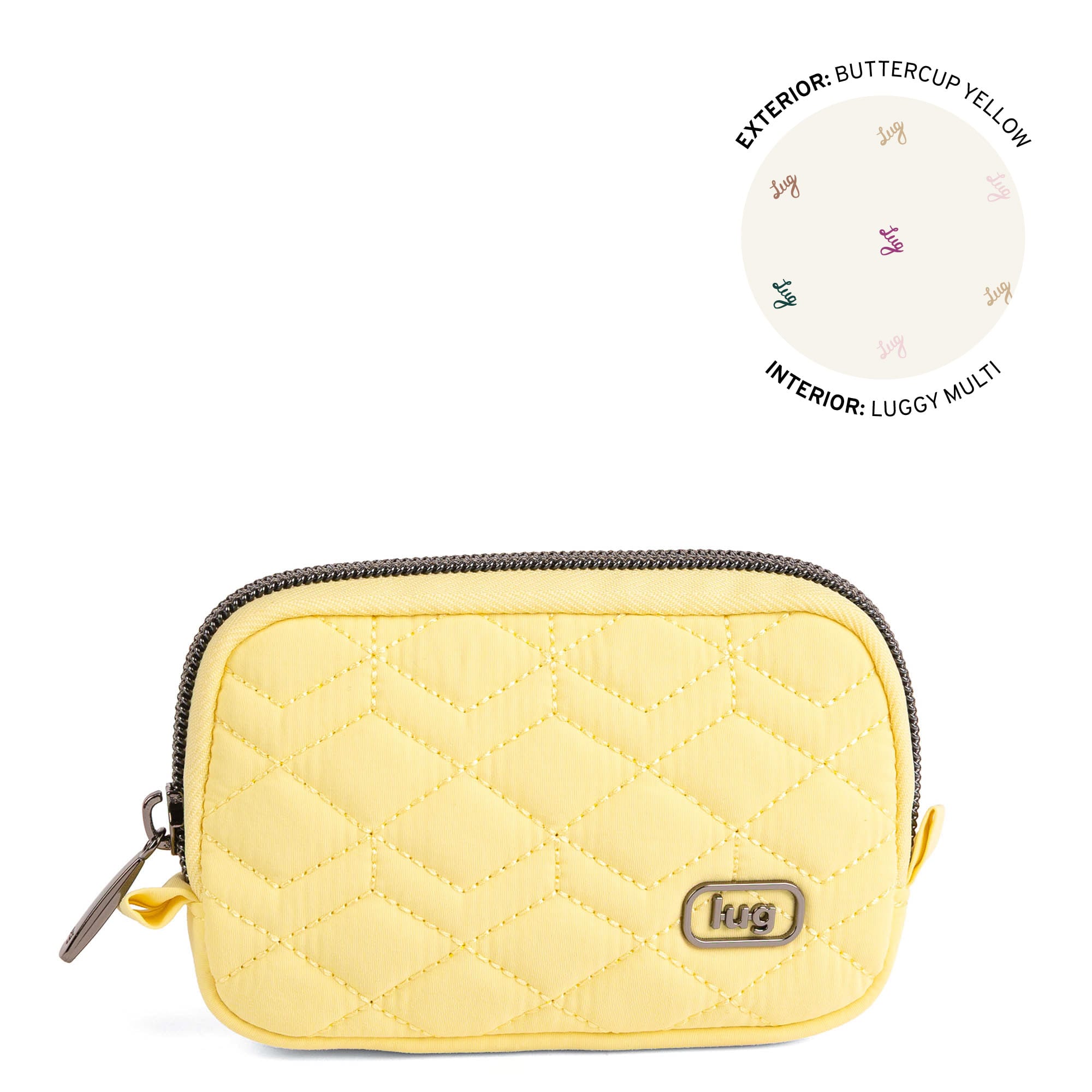 Barrel CloudGo Zip Wallet - BUTTERCUP YELLOW - 26530_BarrelCloudGo_ButtercupYellow_Angle_01
