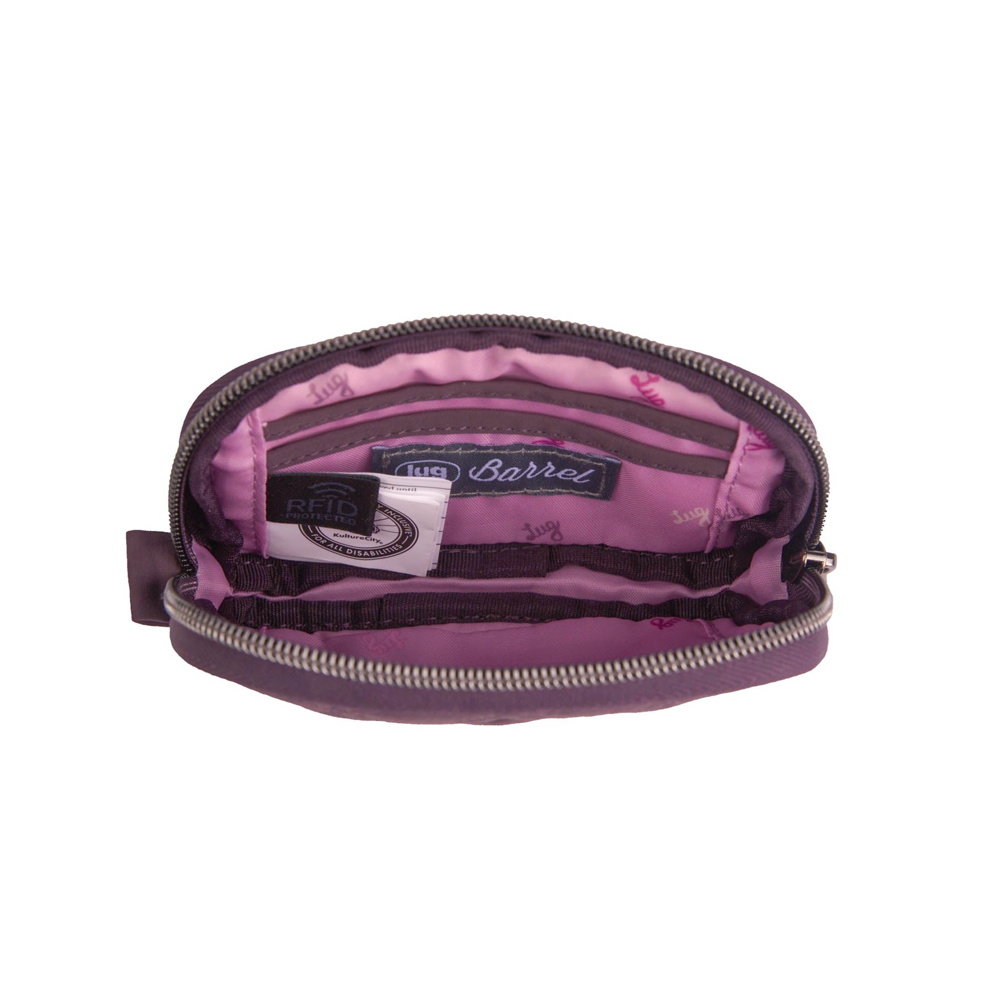 Barrel CloudGo Zip Wallet - PLUM - 26535_BarrelCloudGo_Plum_Angle_04