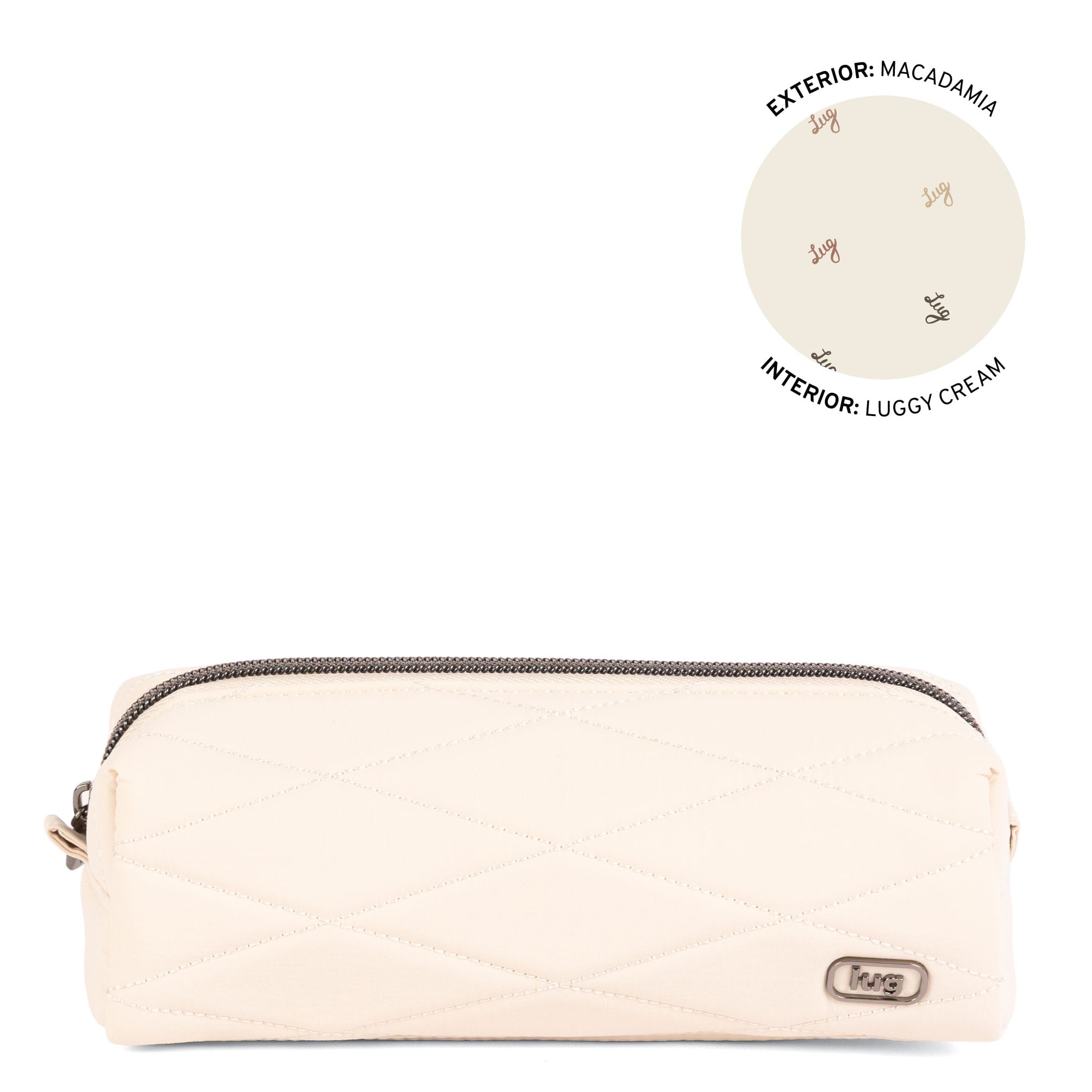 Jib CloudGo Zip Pouch - MACADAMIA - 26540_JibCloudGo_Macadamia_Angle_01