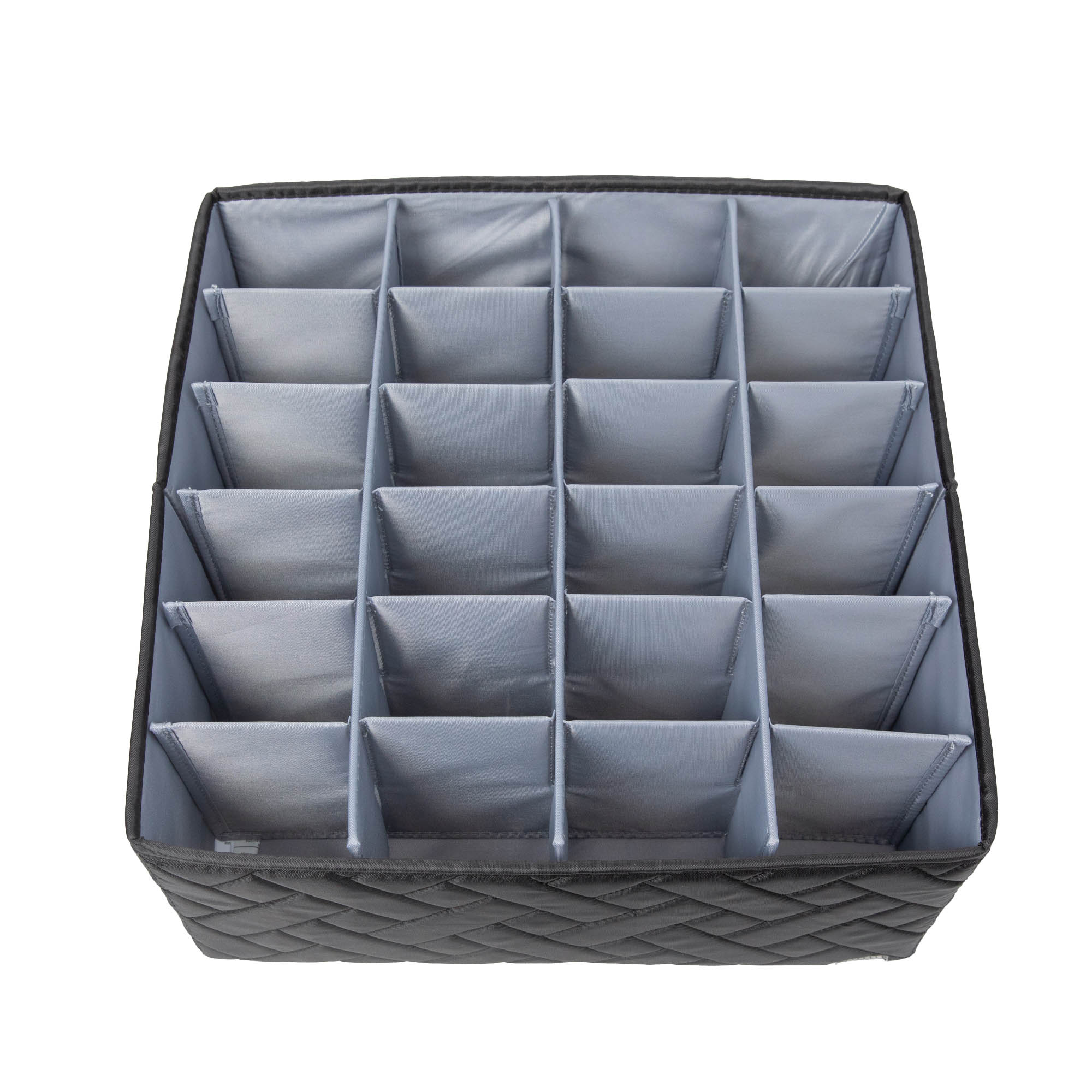 Tuckaway Storage Bin with Lid & Dividers