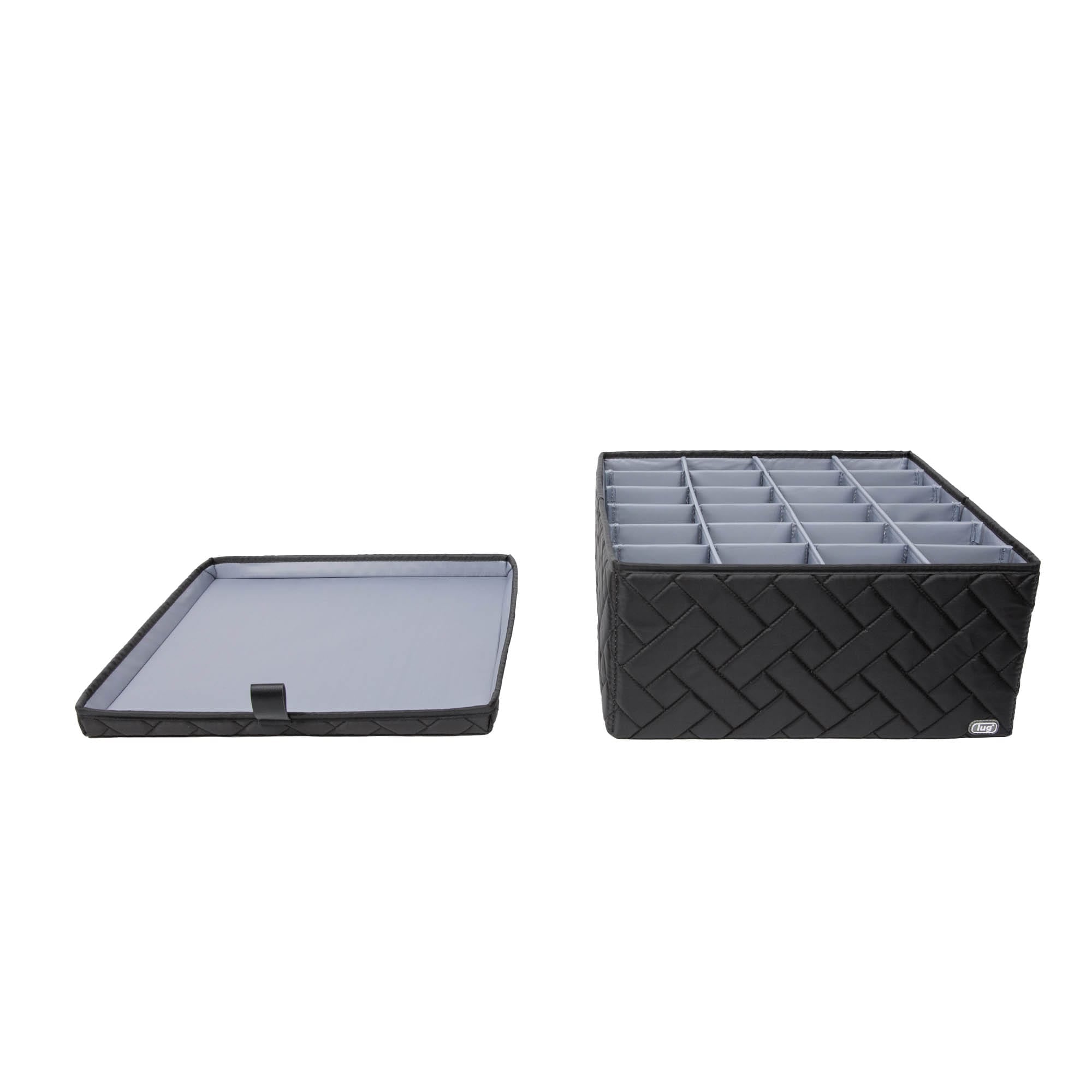 Tuckaway Storage Bin with Lid & Dividers