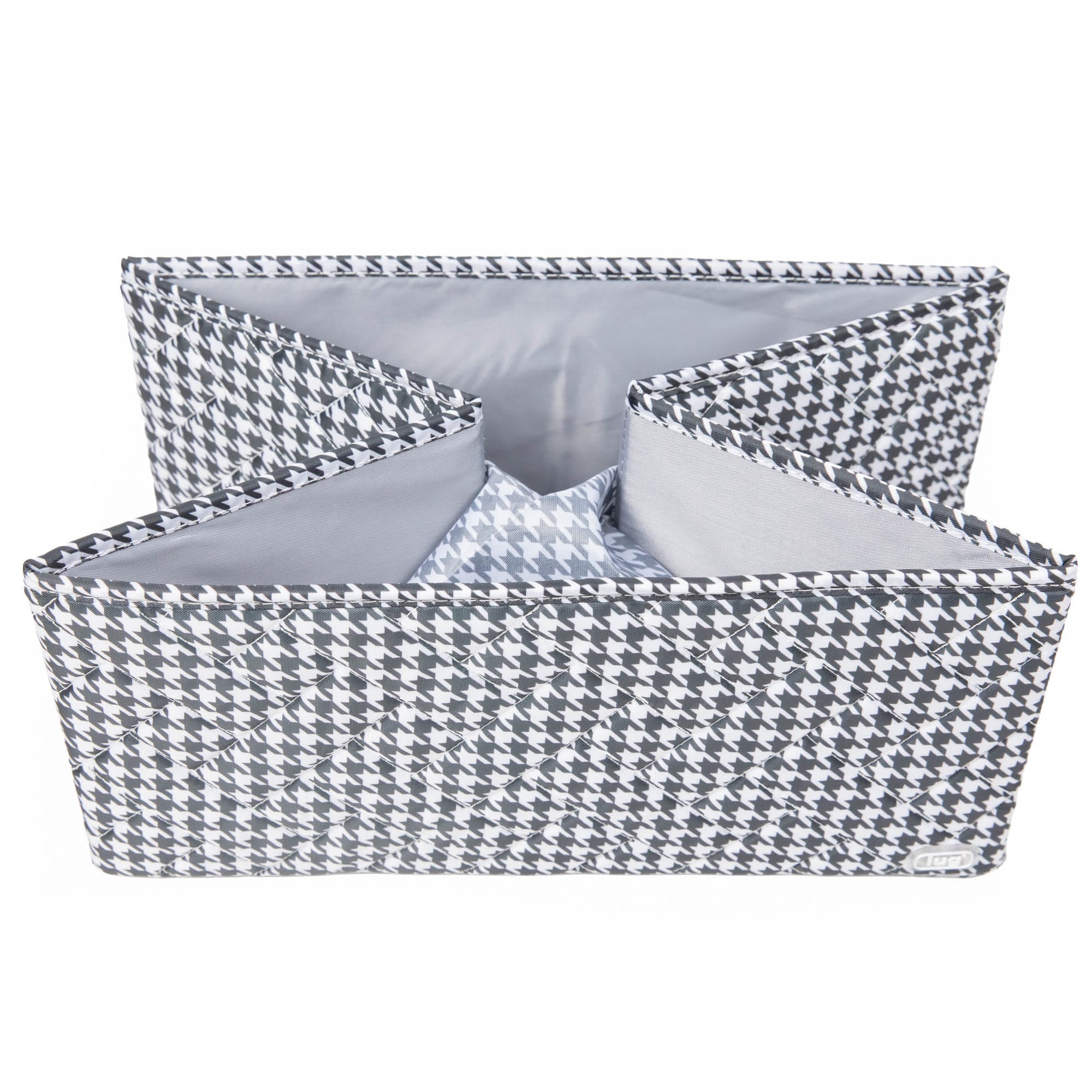 Tuckaway Storage Bin with Lid & Dividers